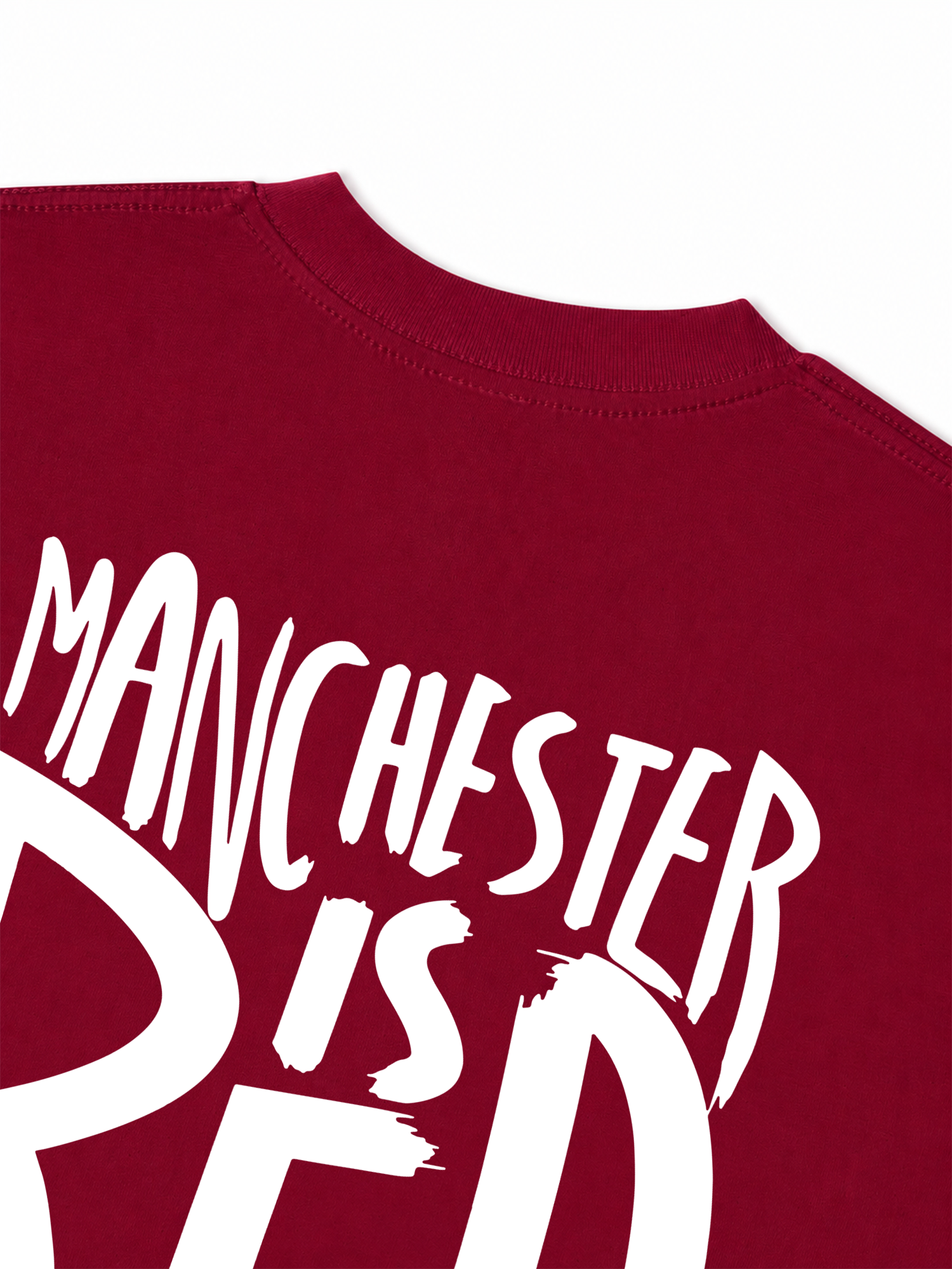 Áo Thun Relaxed Fit Soccer Manchester is Red
