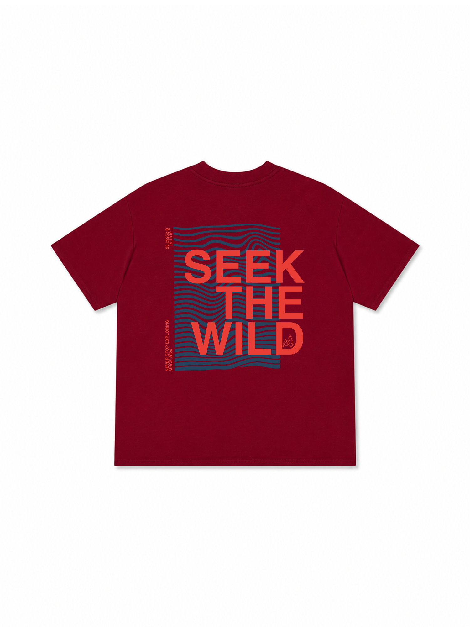 Áo Thun Relaxed Fit Adventure Seek The Wild Since 2026