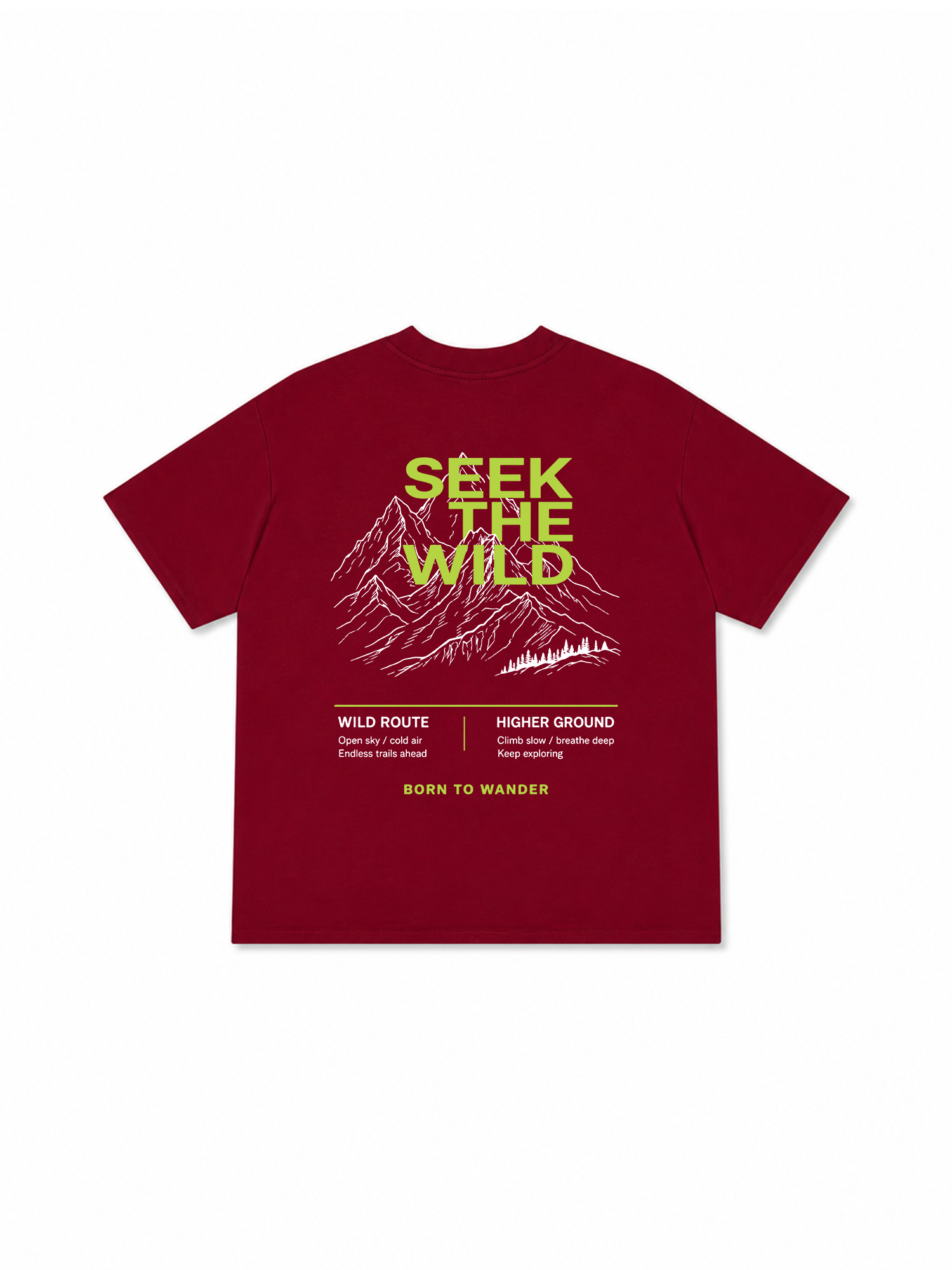 Áo Thun Relaxed Fit Adventure Seek The Wild 5