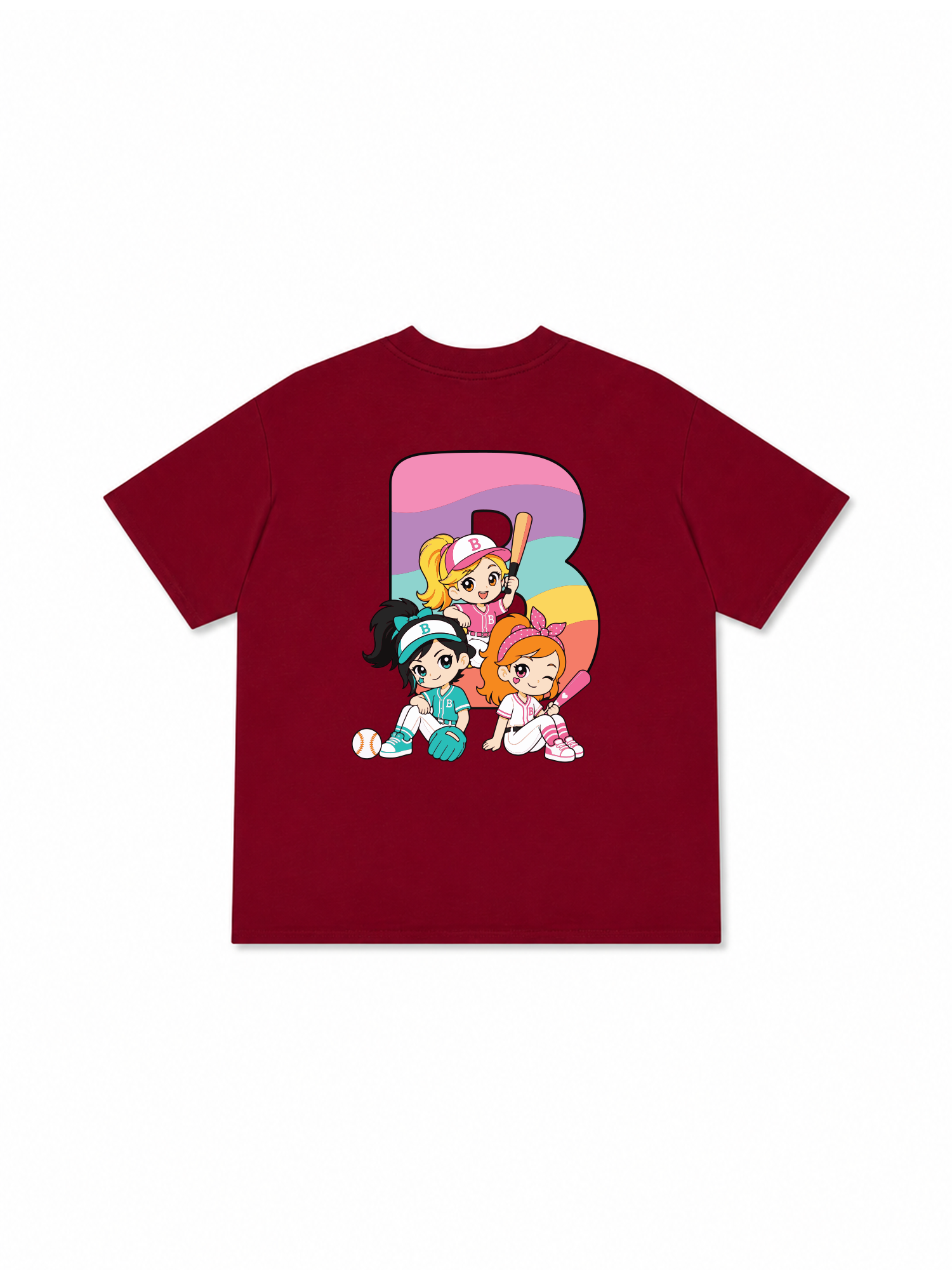 Áo Thun Relaxed Fit Baseball Dream Girls Boston