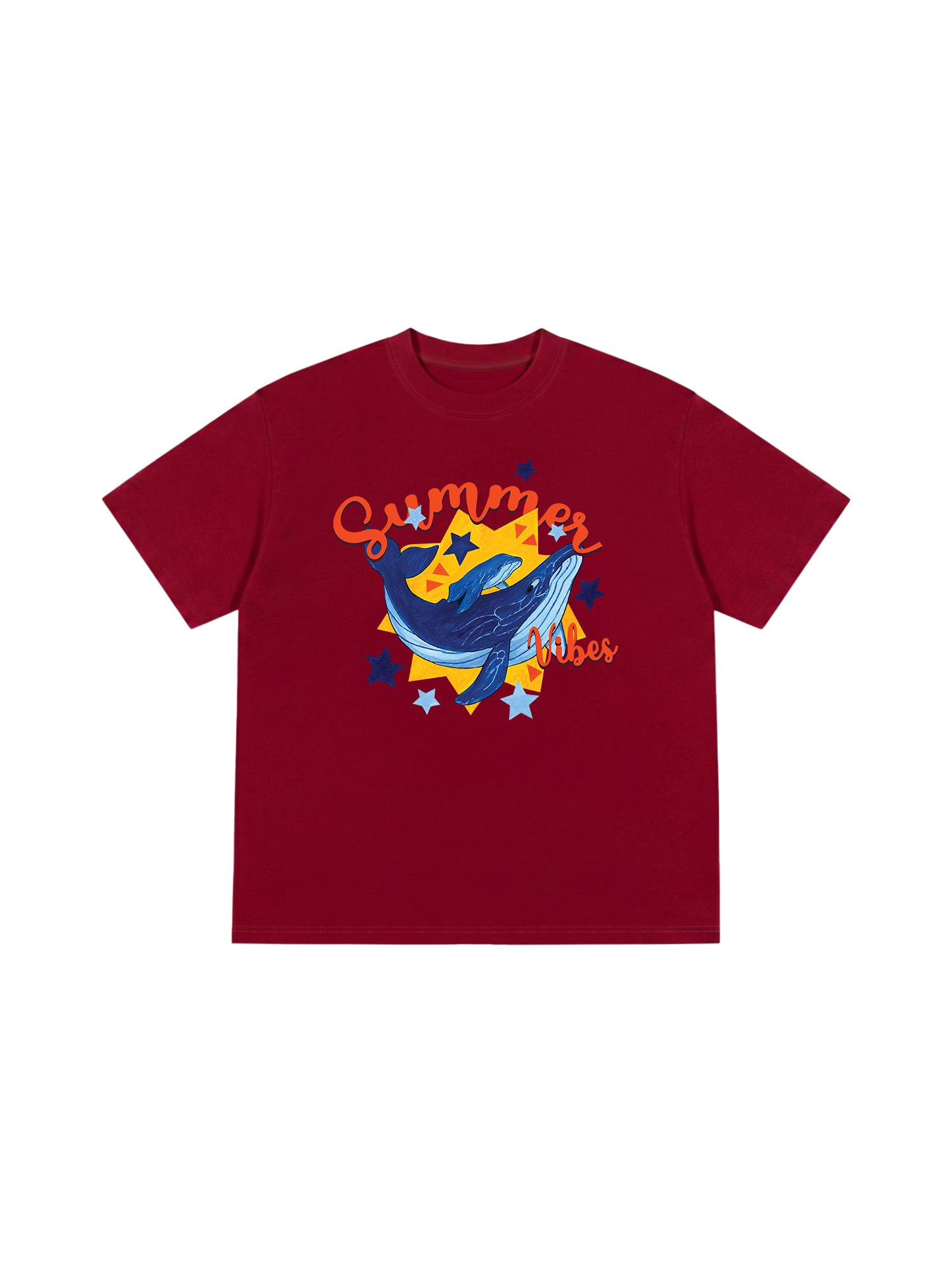 Áo Thun Relaxed Fit Tshirt Tropical Summer Vibes