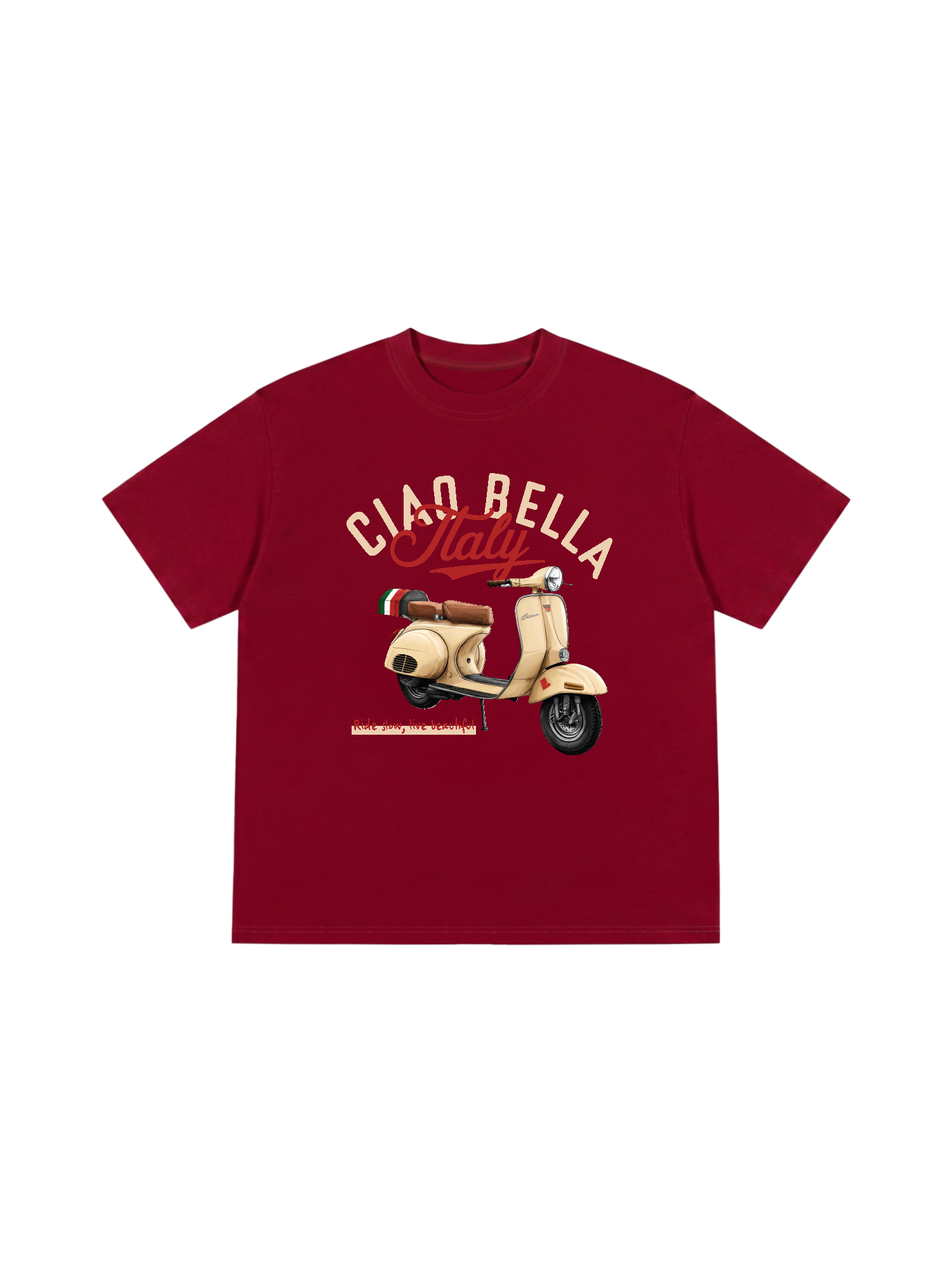 Áo Thun Relaxed Fit Car Ciao Bella