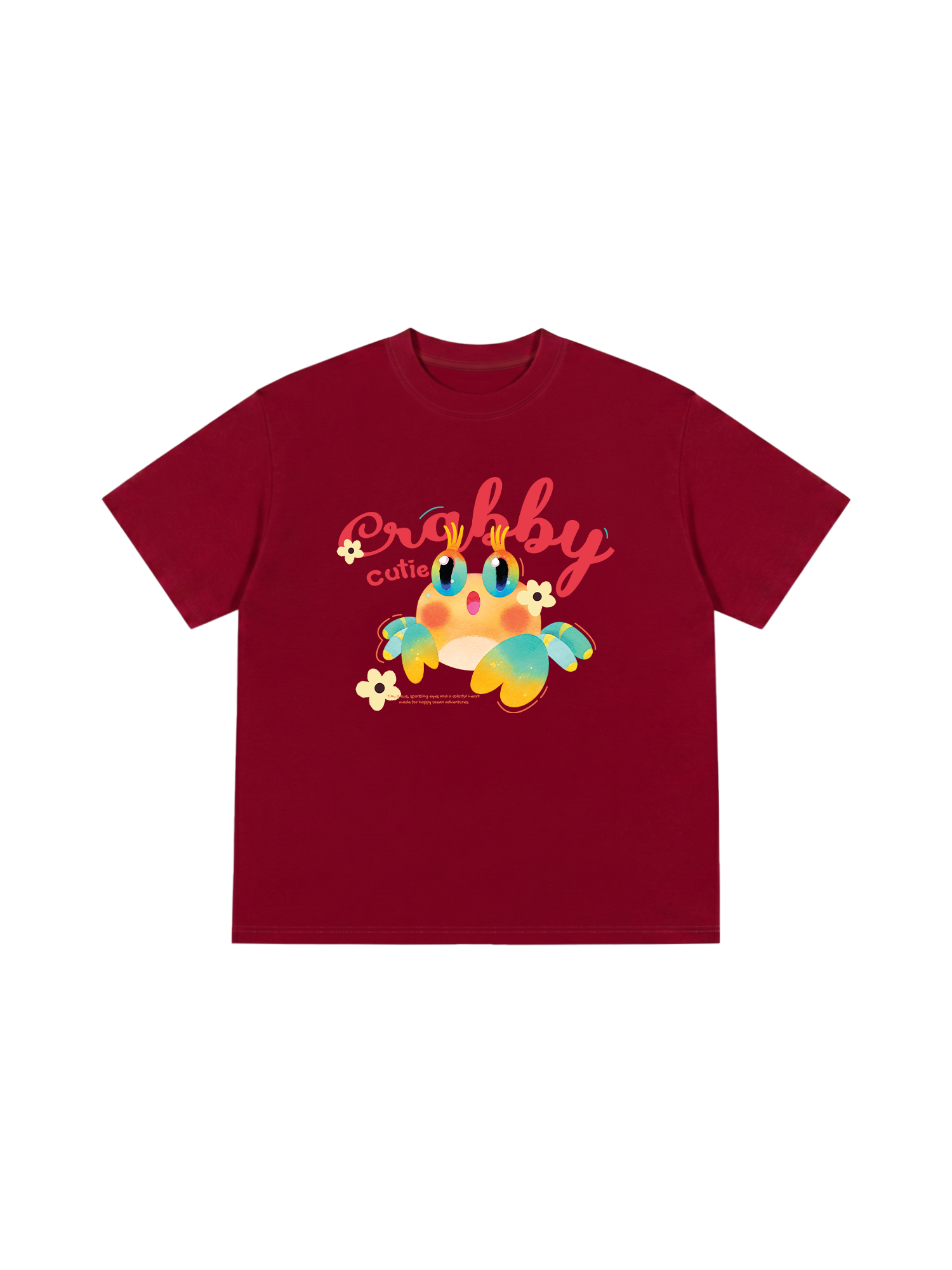 Áo Thun Relaxed Fit Tropical Crabby Cutie
