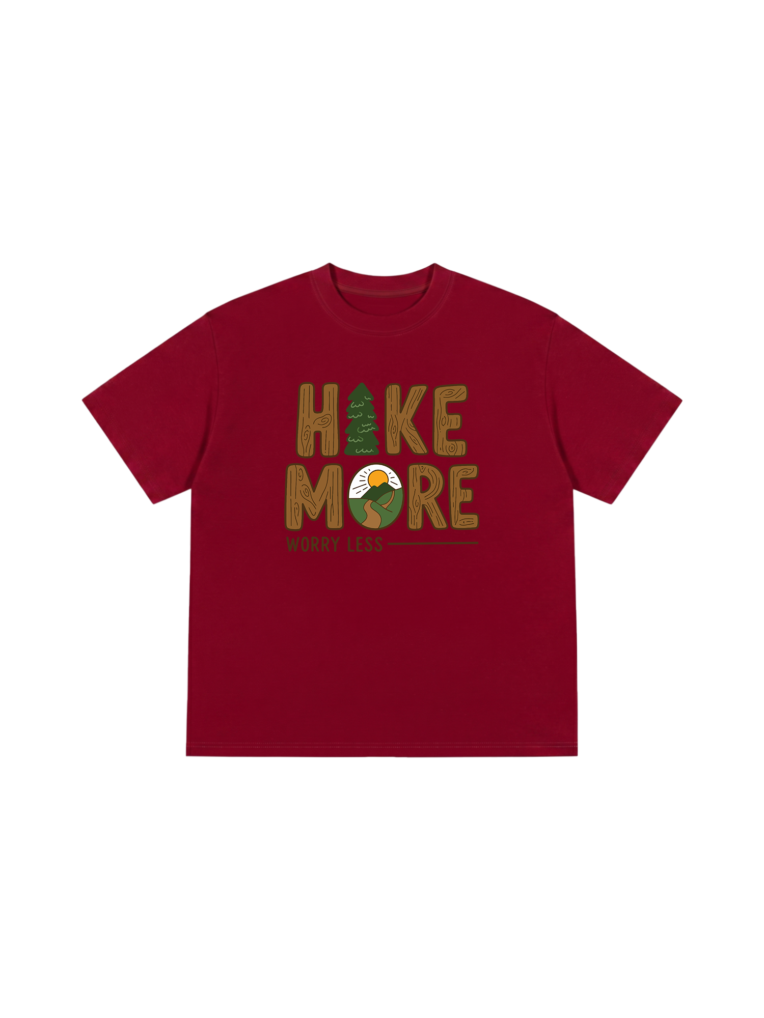 Áo Thun Relaxed Fit Adventure Hide More Worry Less