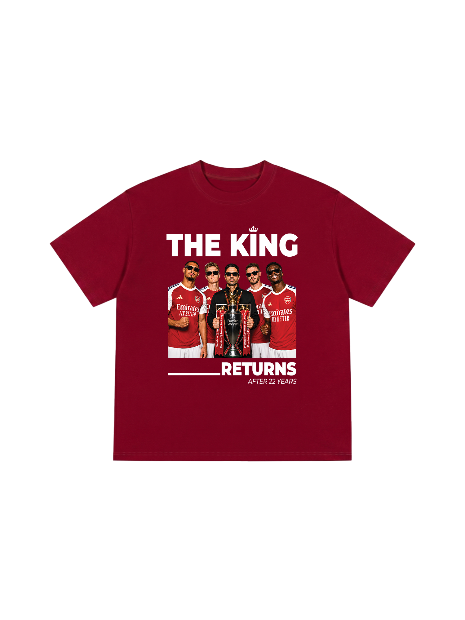 Áo Thun Relaxed Fit Soccer The King Returns