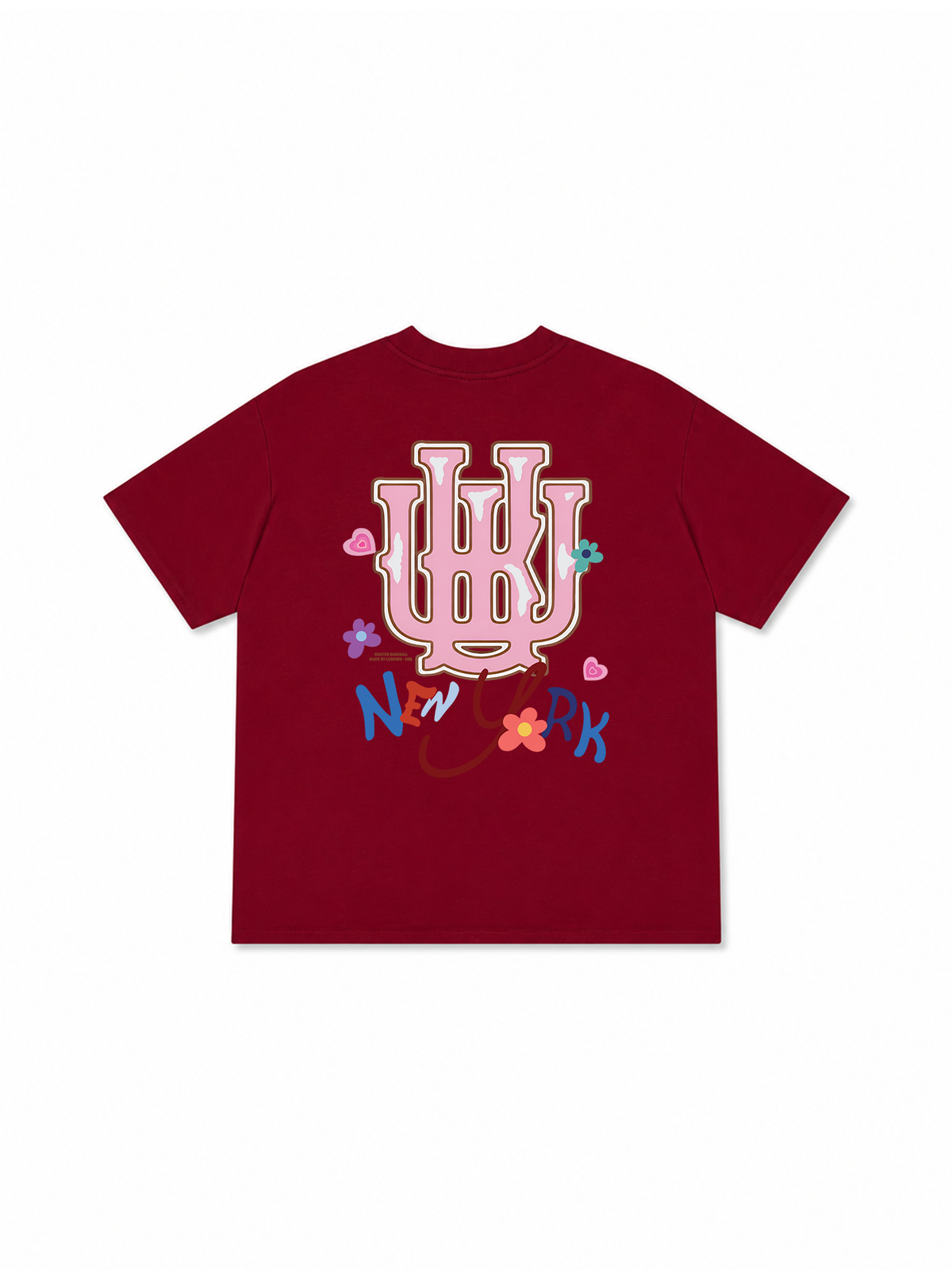 Áo Thun Relaxed Fit Master Baseball Pink Bloom