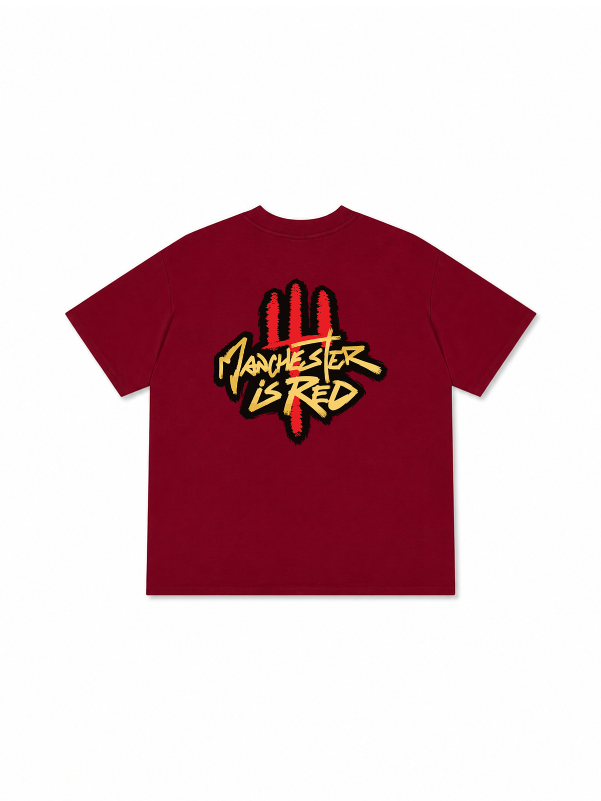 Áo Thun Relaxed Fit Vintage Manchester Is Red