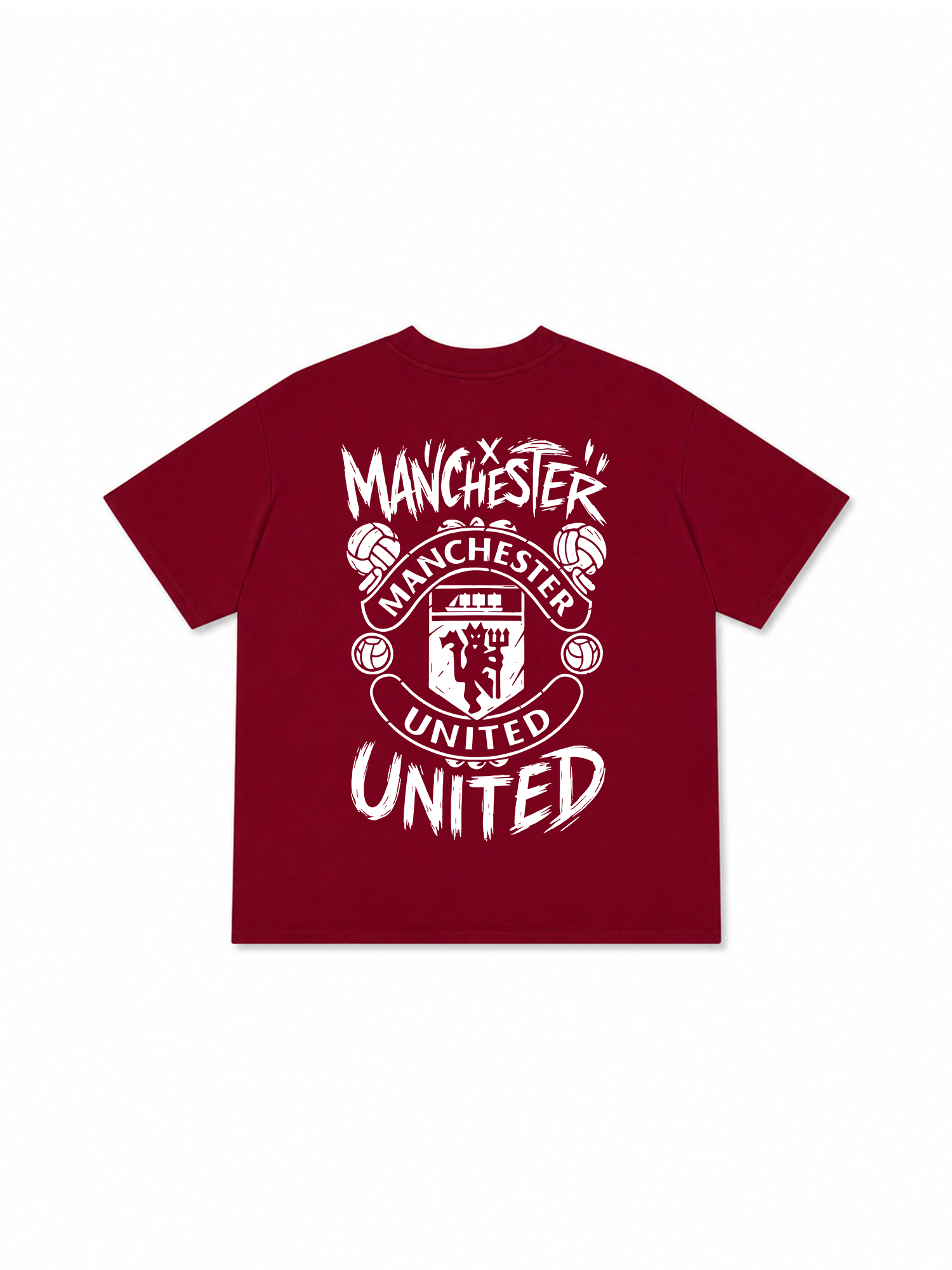 Áo Thun Relaxed Fit Soccer Manchester Wild Style