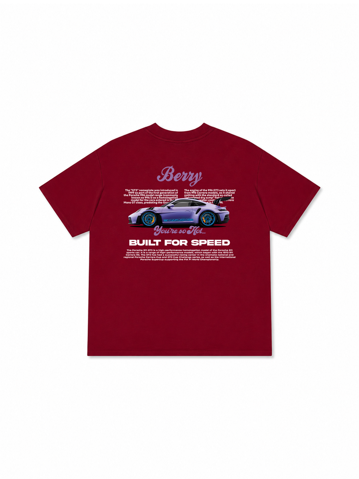 Áo Thun Relaxed Fit Violet Berry
