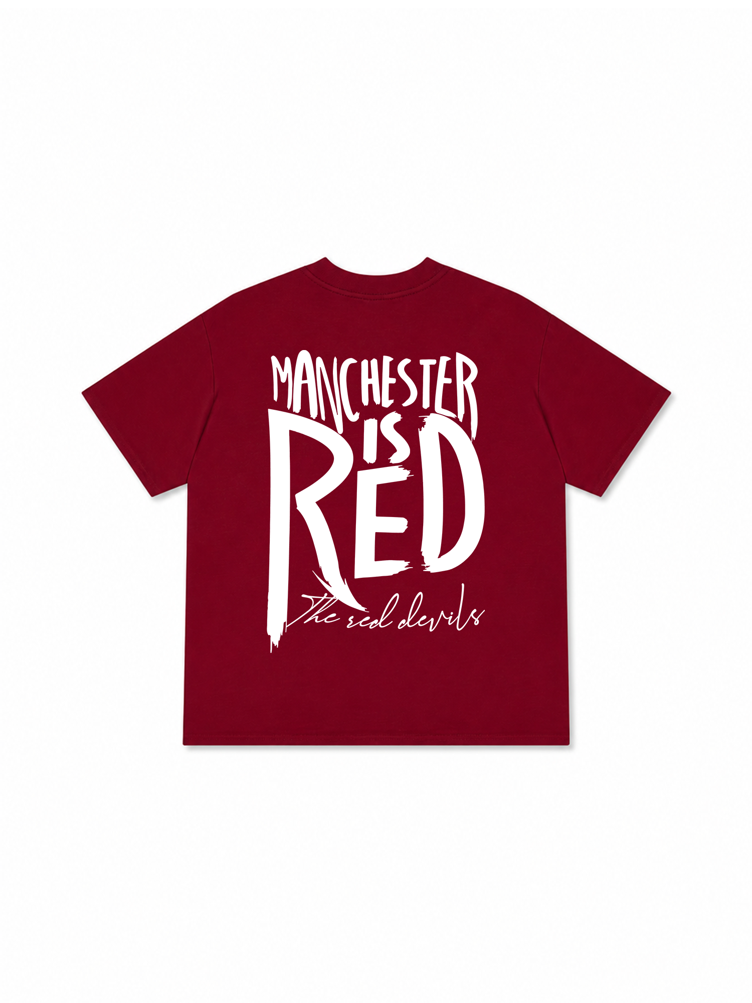Áo Thun Relaxed Fit Soccer Manchester is Red
