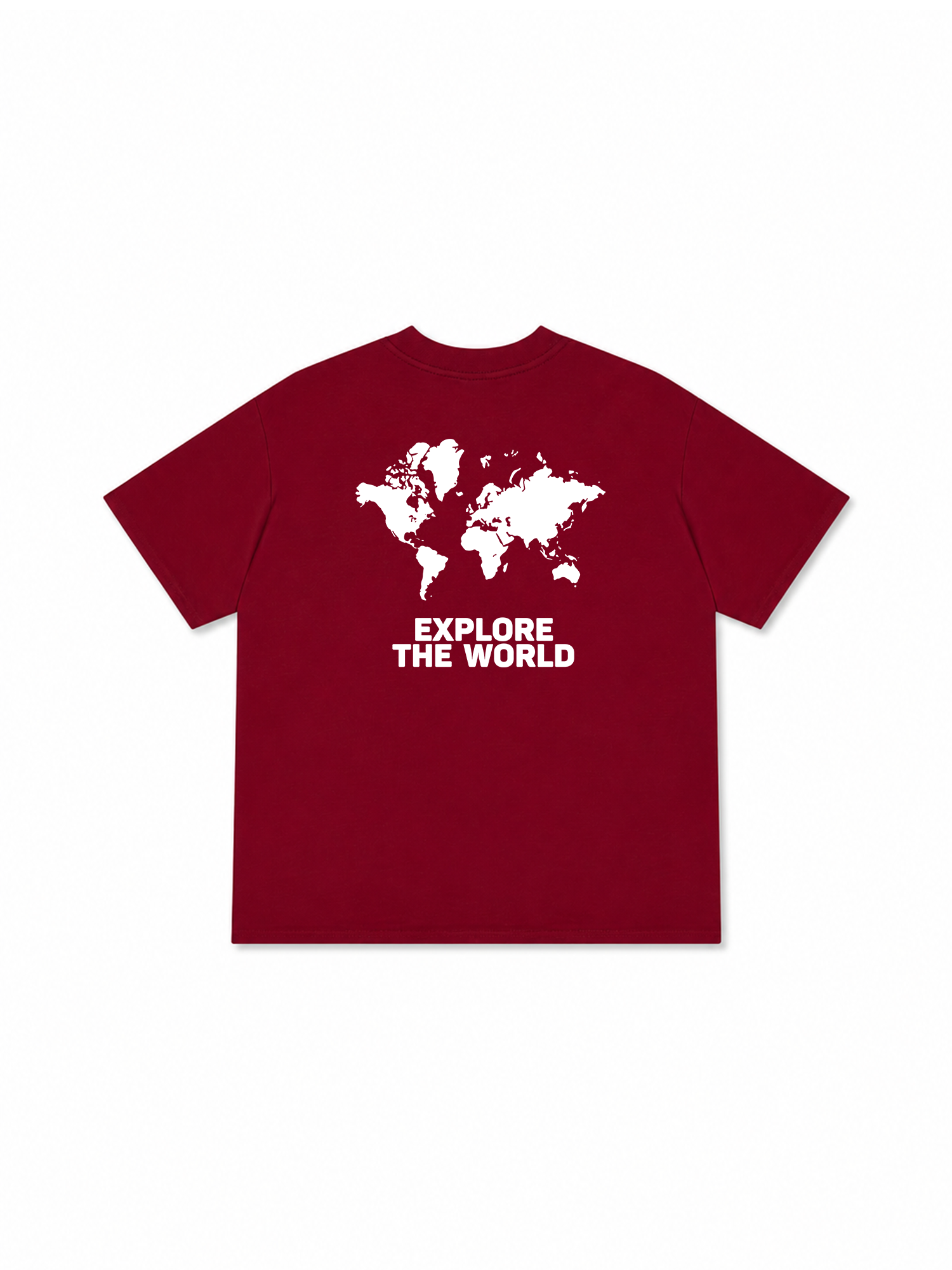 Áo Thun Relaxed Fit World Map