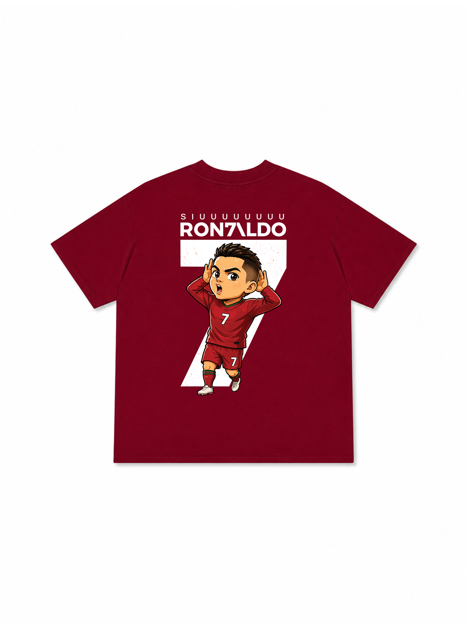 Áo Thun Relaxed Fit SIUUUUUU Chibi