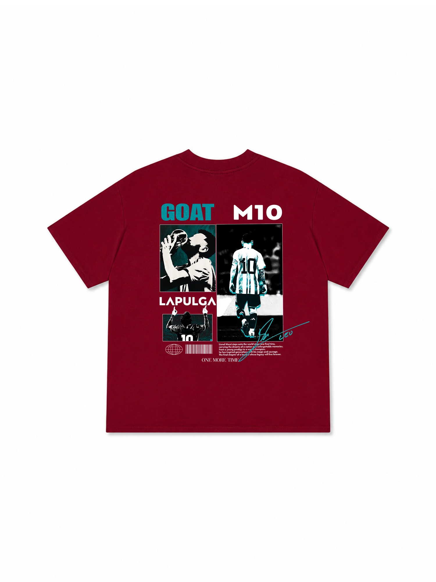Áo Thun Relaxed Fit M10 - GOAT - ONE MORE TIME