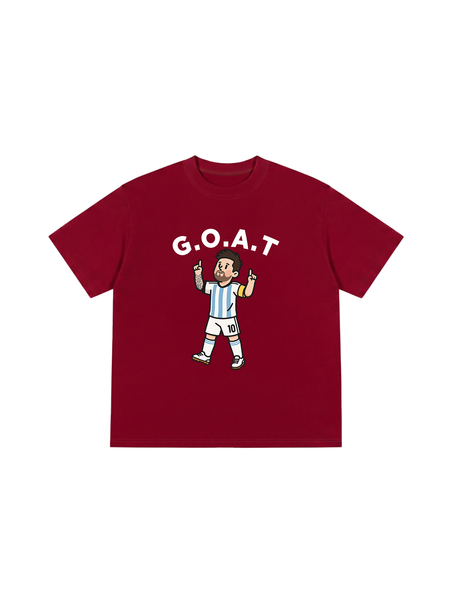 Áo Thun Relaxed Fit Soccer GOAT