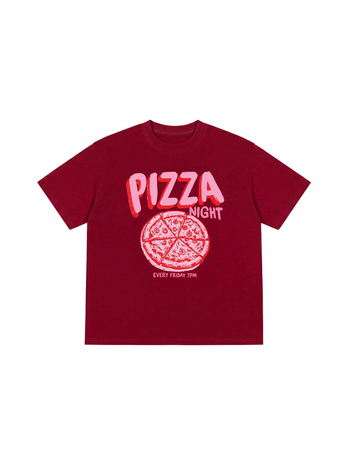 Áo Thun Relaxed Fit Pizza Night