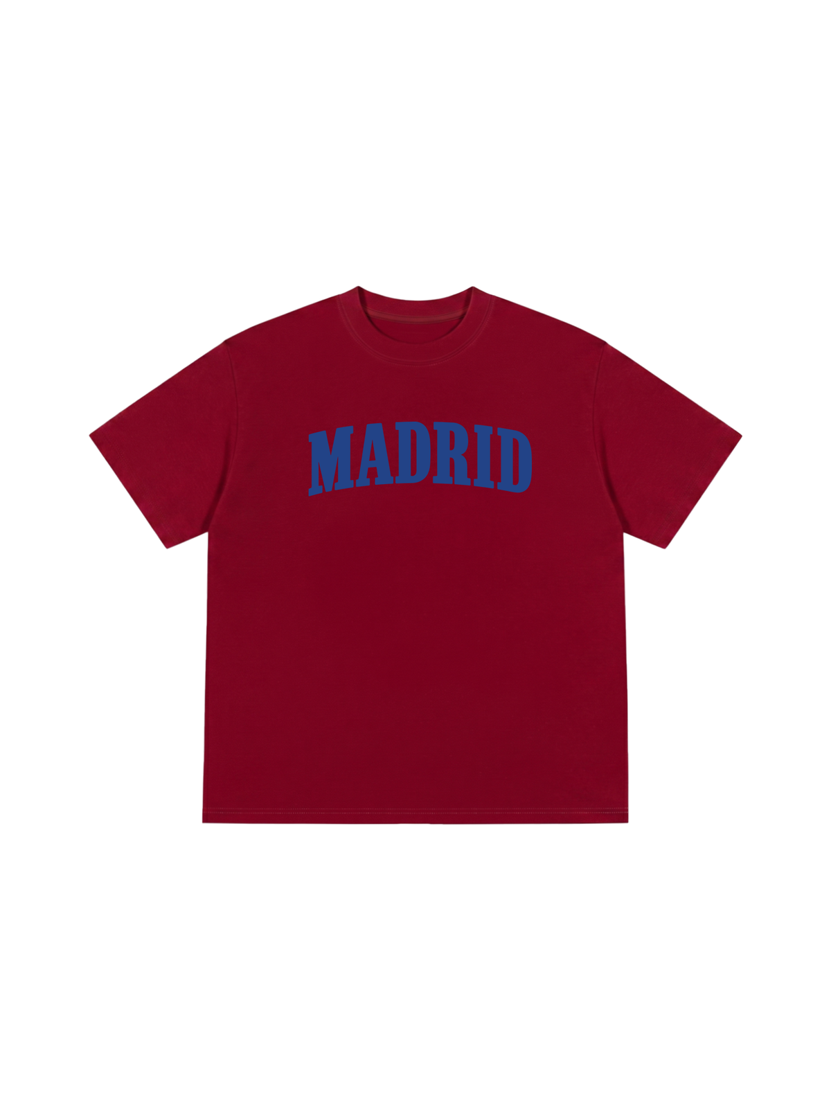 Áo Thun Relaxed Fit Basic Blue Madrid