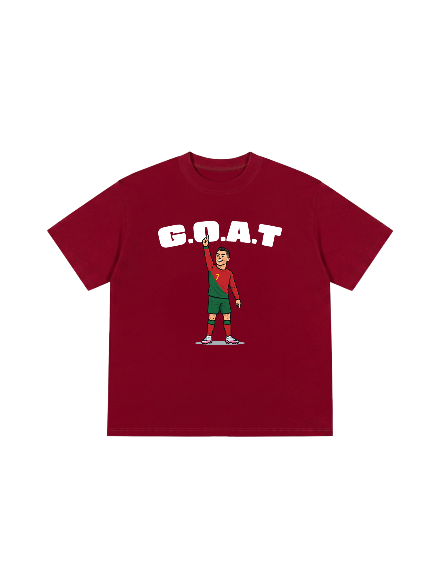 Áo Thun Relaxed Fit Soccer 7 G.O.A.T