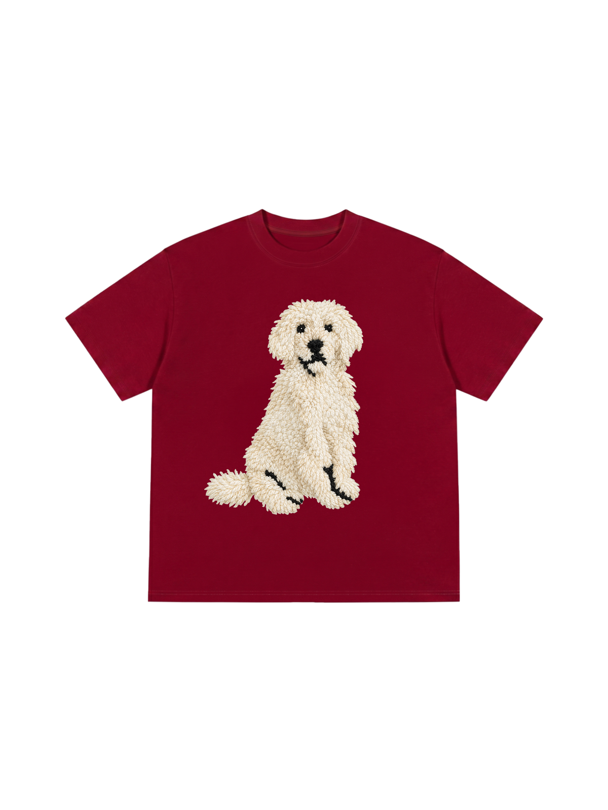 Áo Thun Relaxed Fit White Puppy
