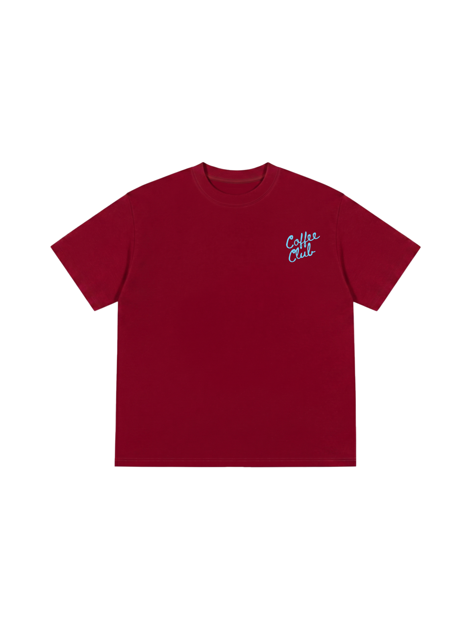 Áo Thun Relaxed Fit Coffee Club Blue