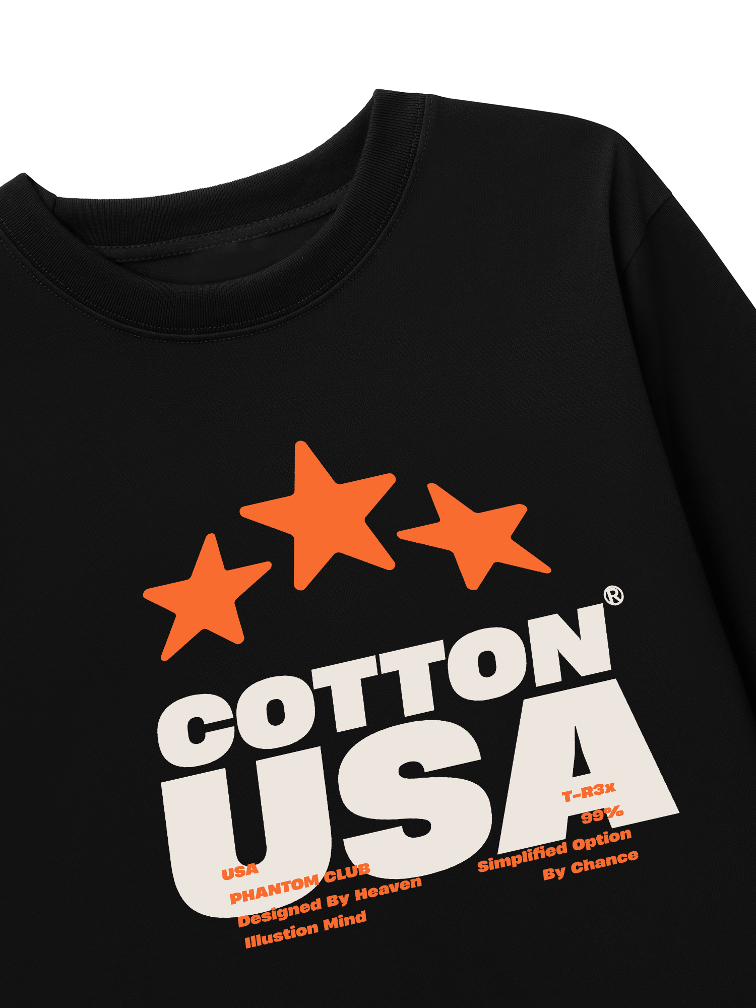 Áo Thun Dài Tay USA Fliction Star