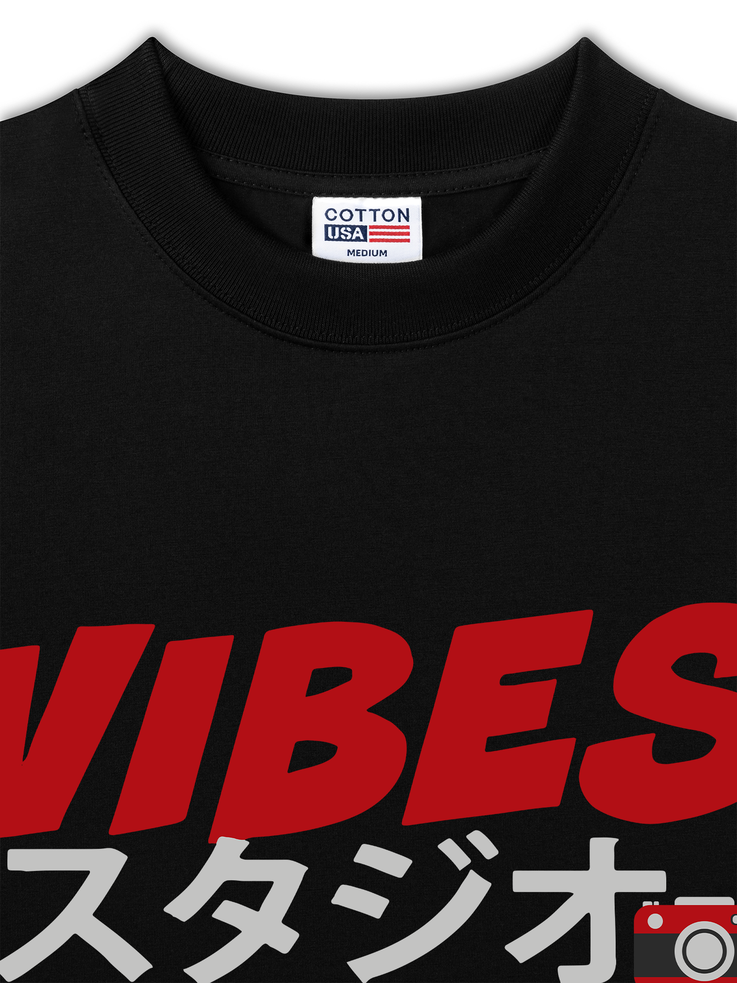 Áo Thun Relaxed Fit Vibes Japan