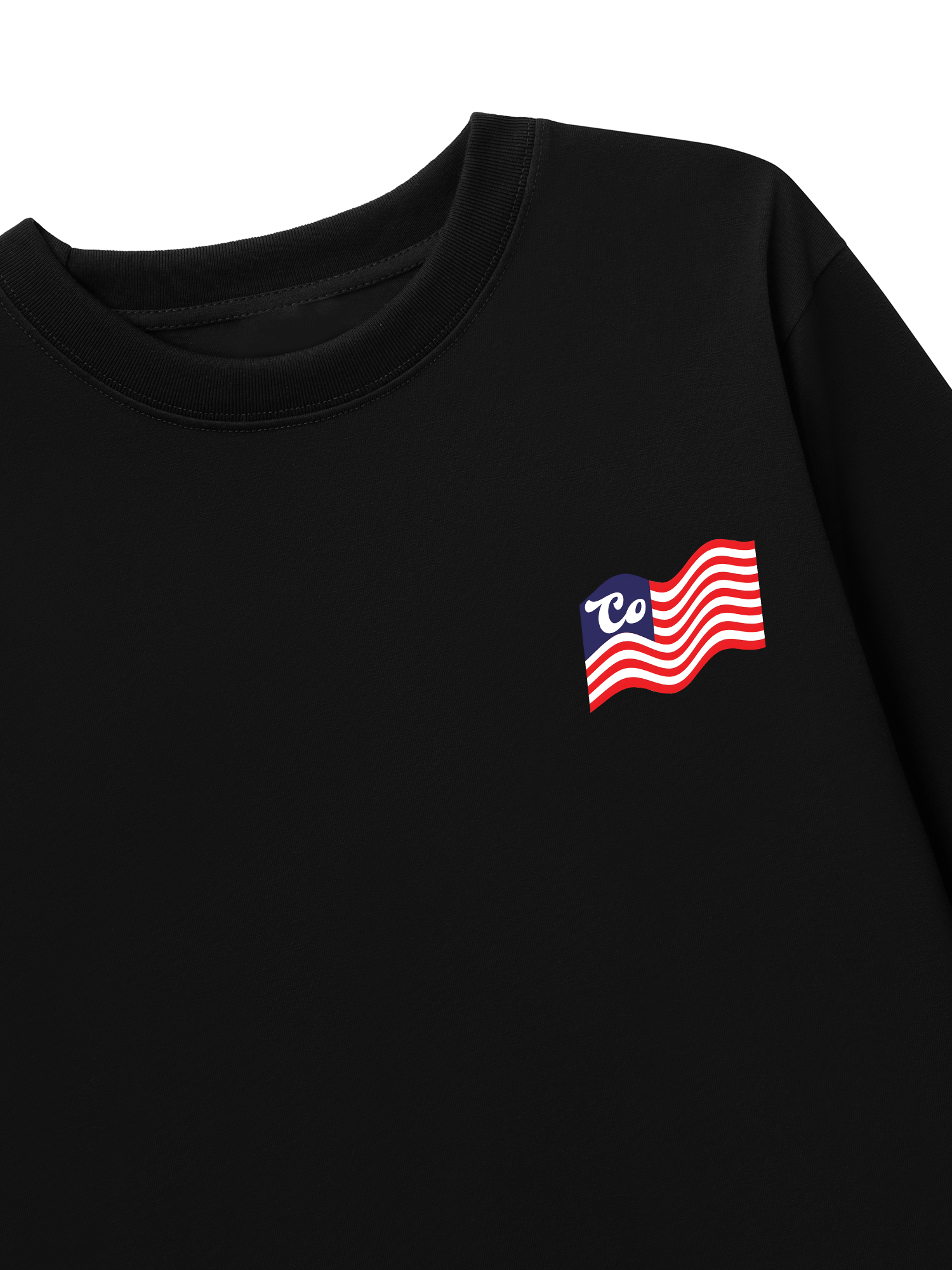 Áo Thun Dài Tay USA Cotton USA Flag