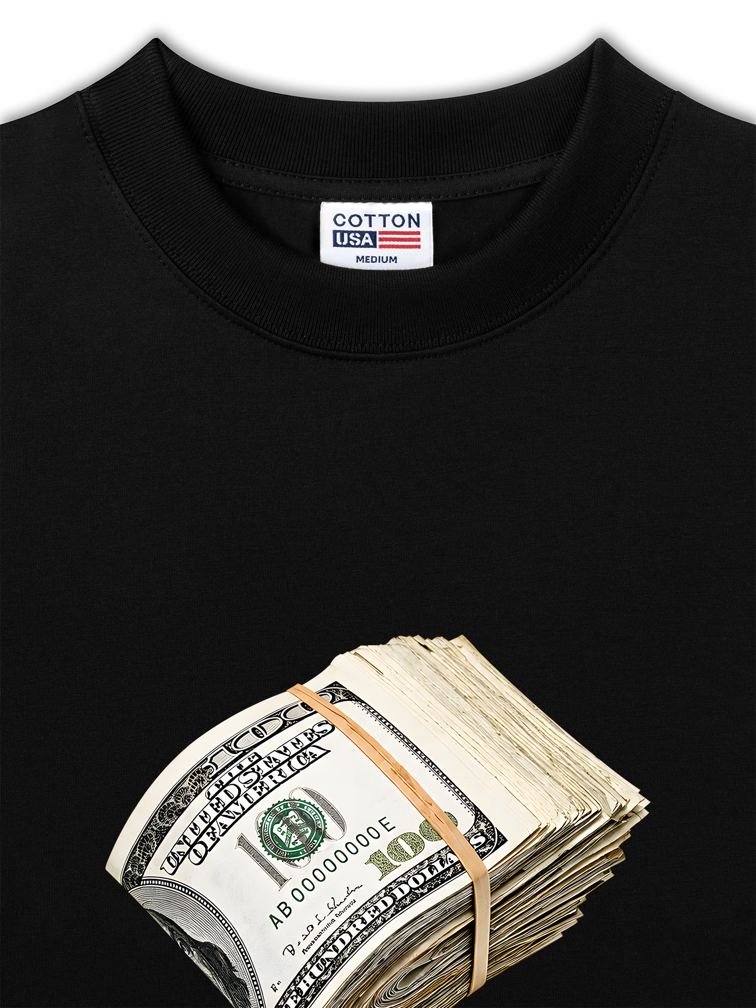 Áo Thun Relaxed Fit Money Over Power