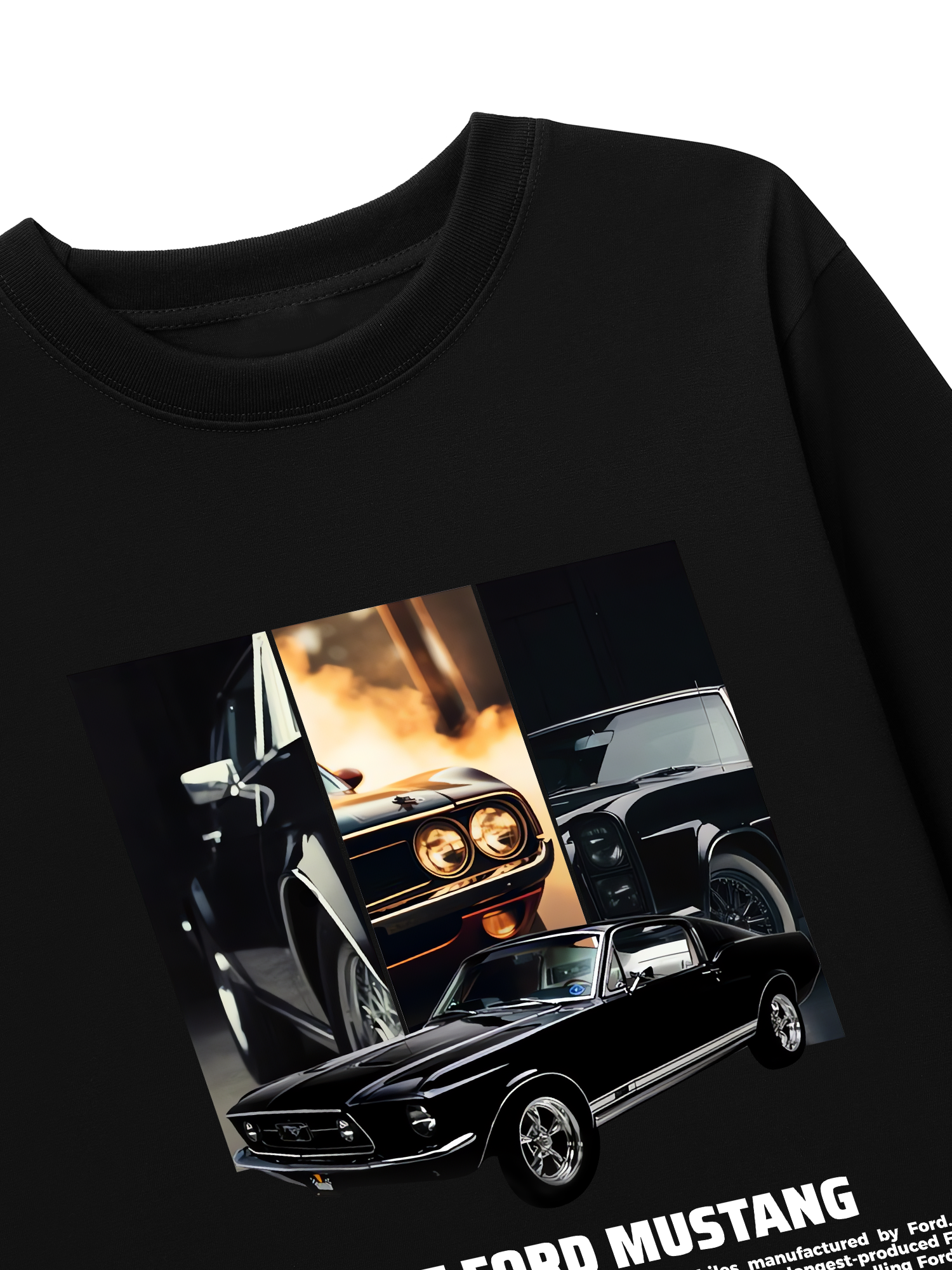 Áo Thun Dài Tay Ford Mustang 1967