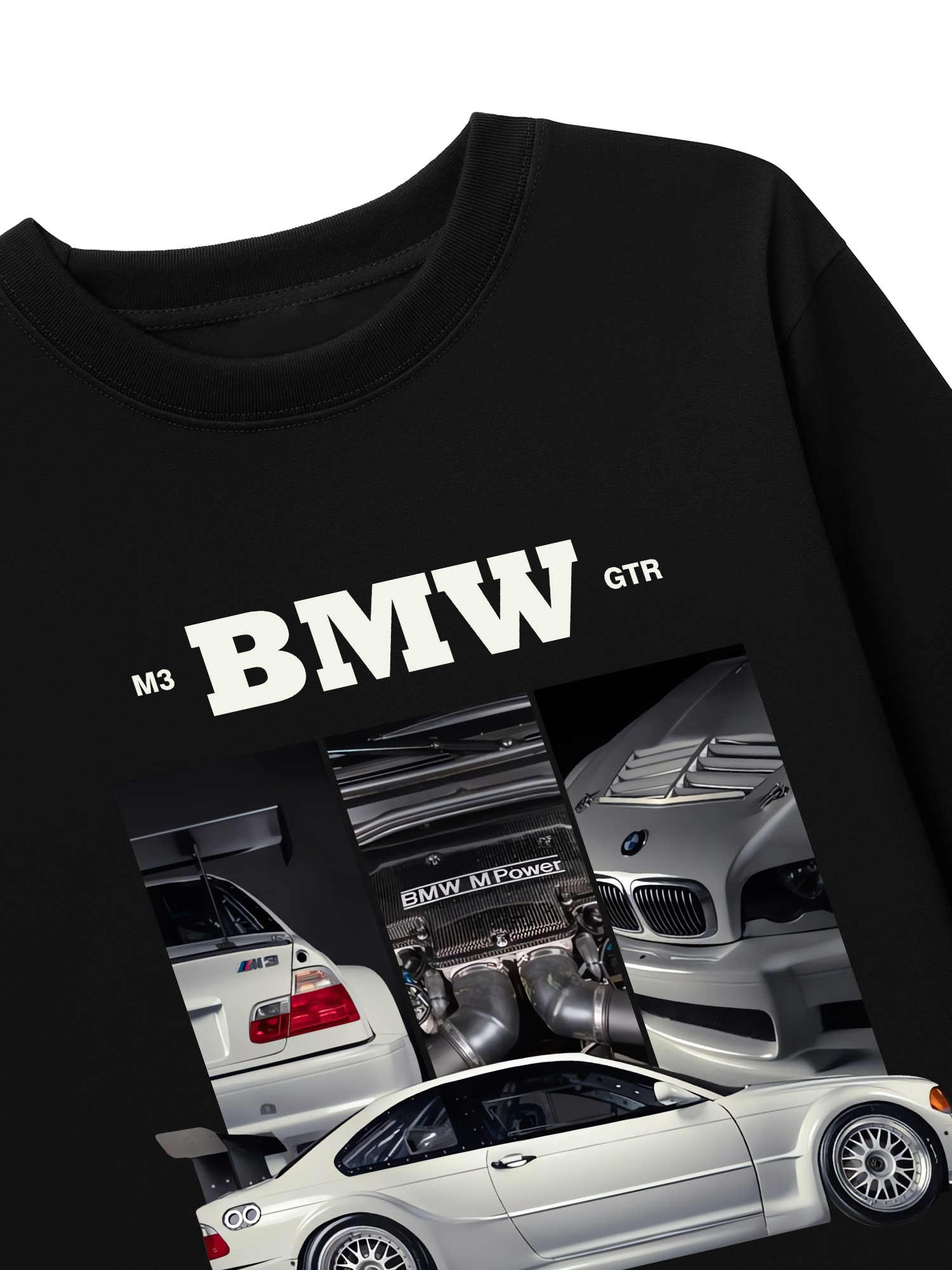 Áo Thun Dài Tay BMW M3 GTR Silver