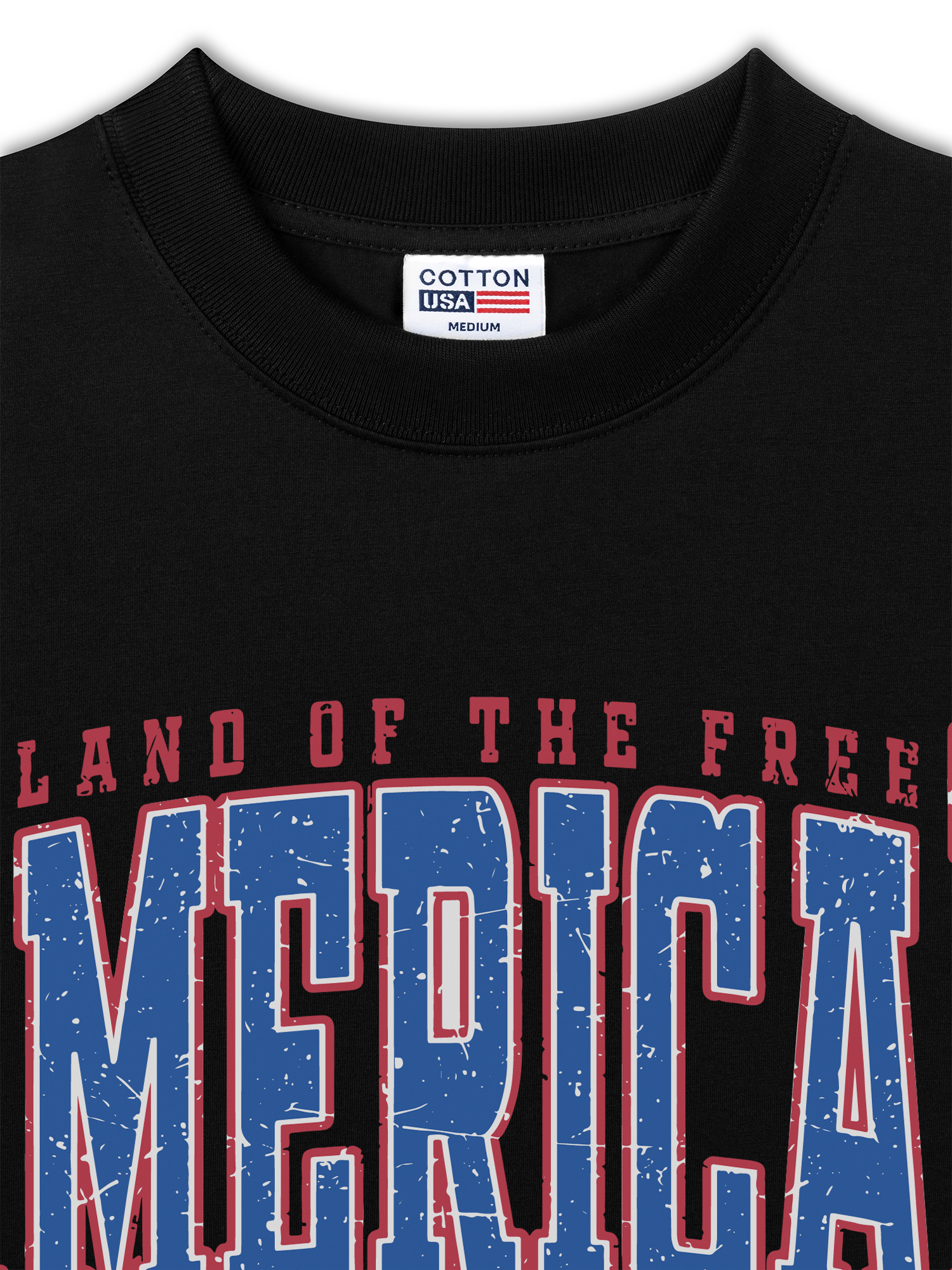 Áo Thun Relaxed Fit USA Land Of The Free