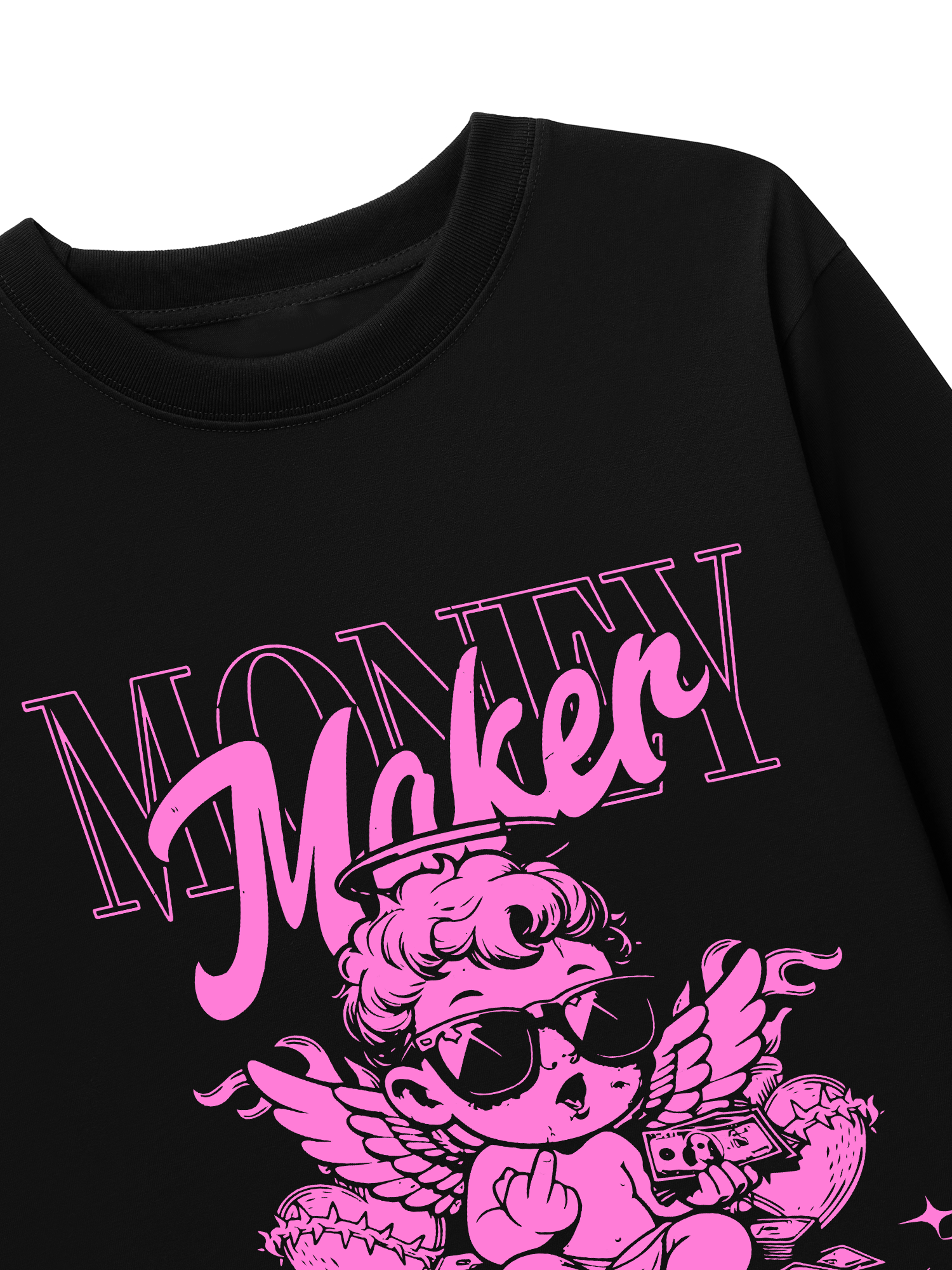 Áo Thun Dài Tay Money Maker Make Big