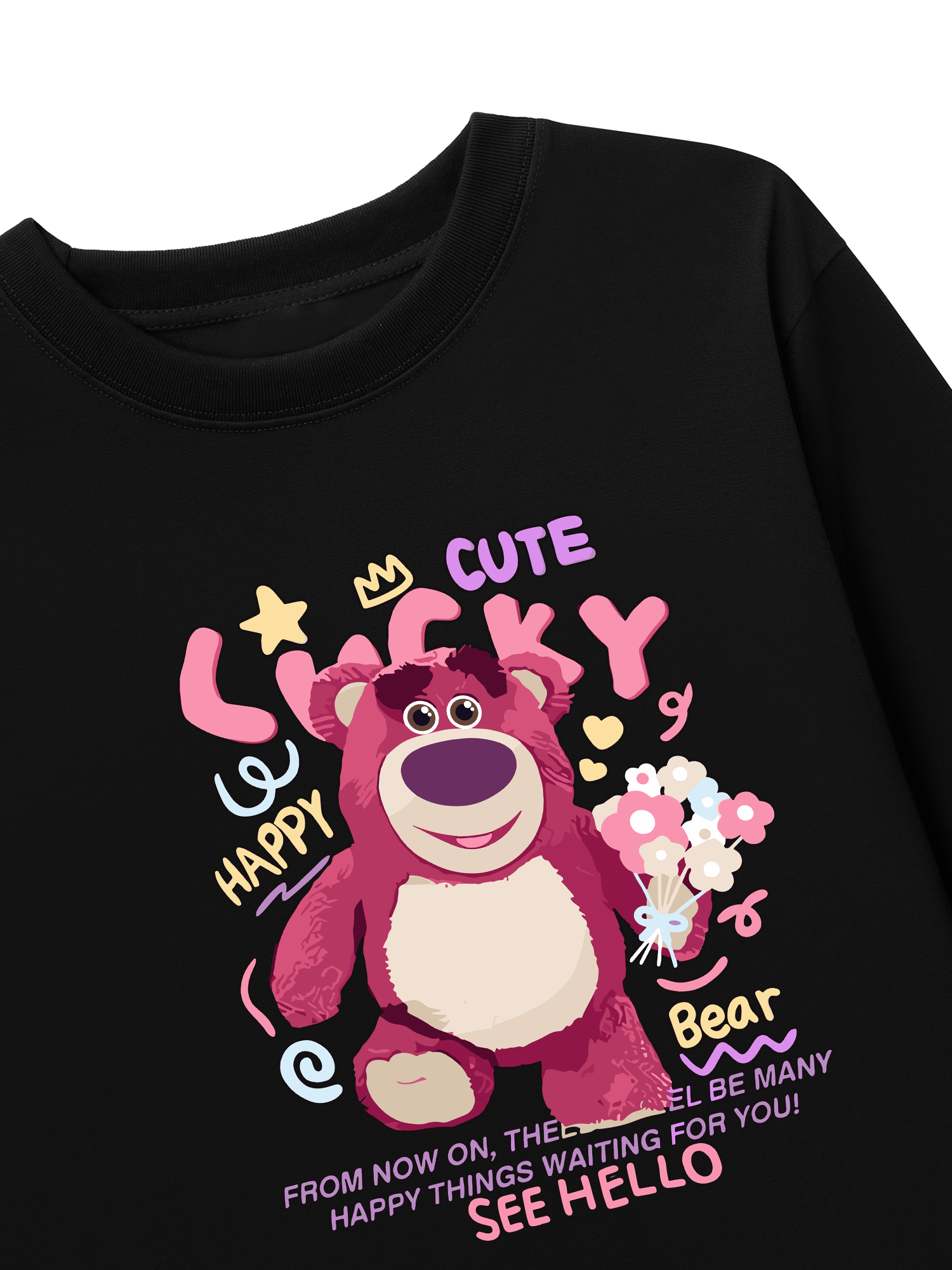 Áo Thun Dài Tay Lucky Bear