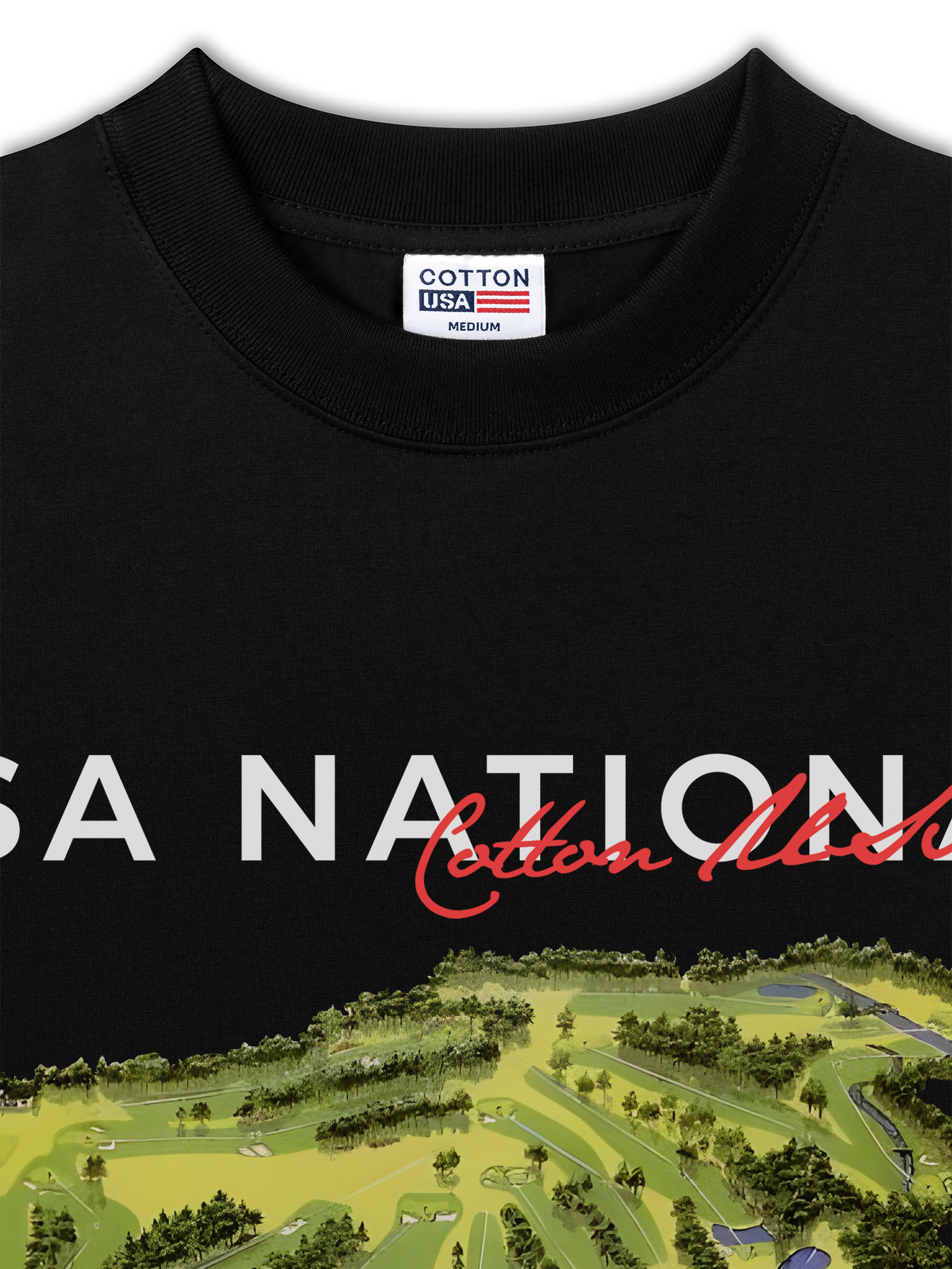 Áo Thun Relaxed Fit Golf National Master