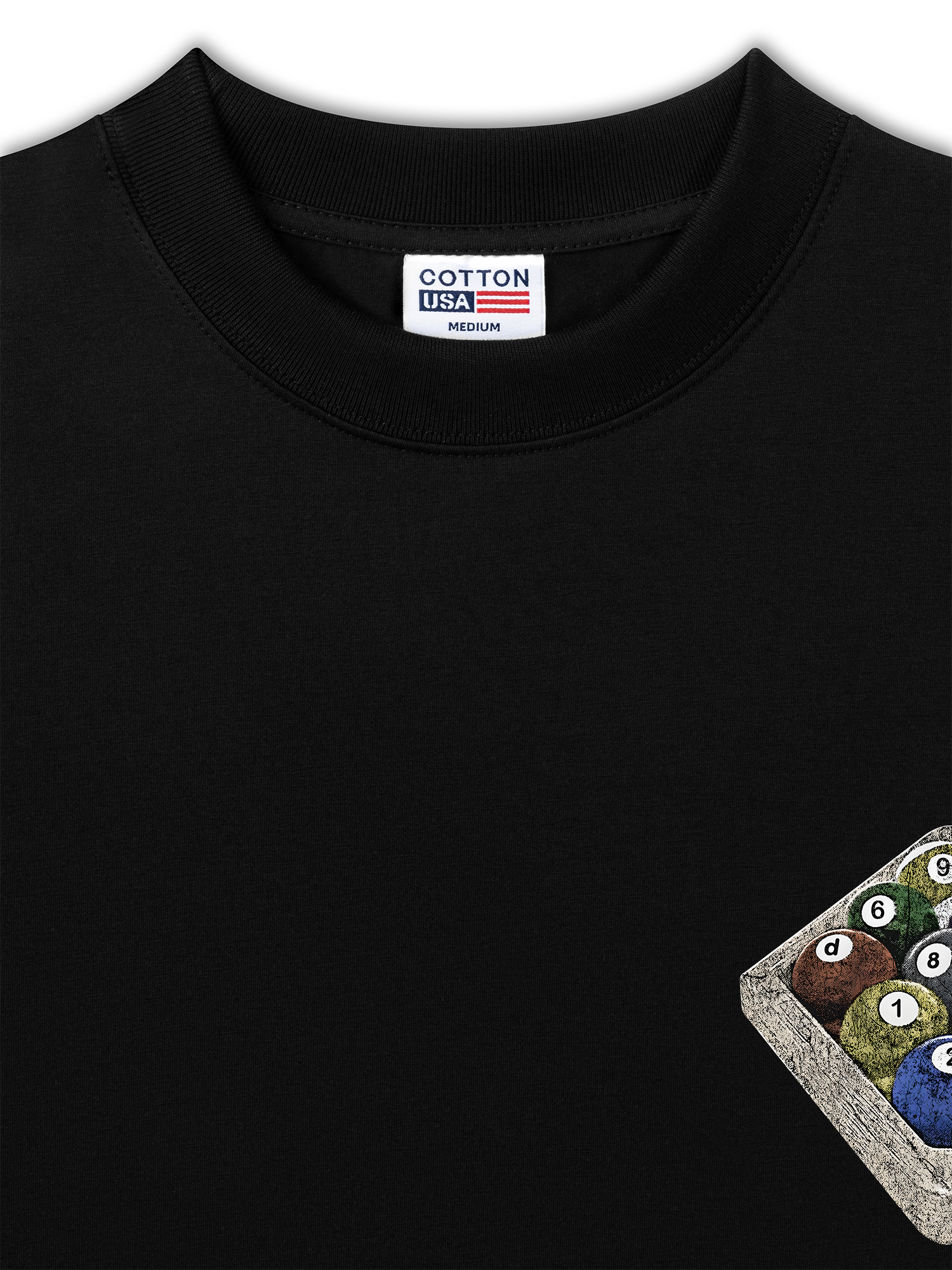 Áo Thun Relaxed Fit Billiards Rack ‘Em Up