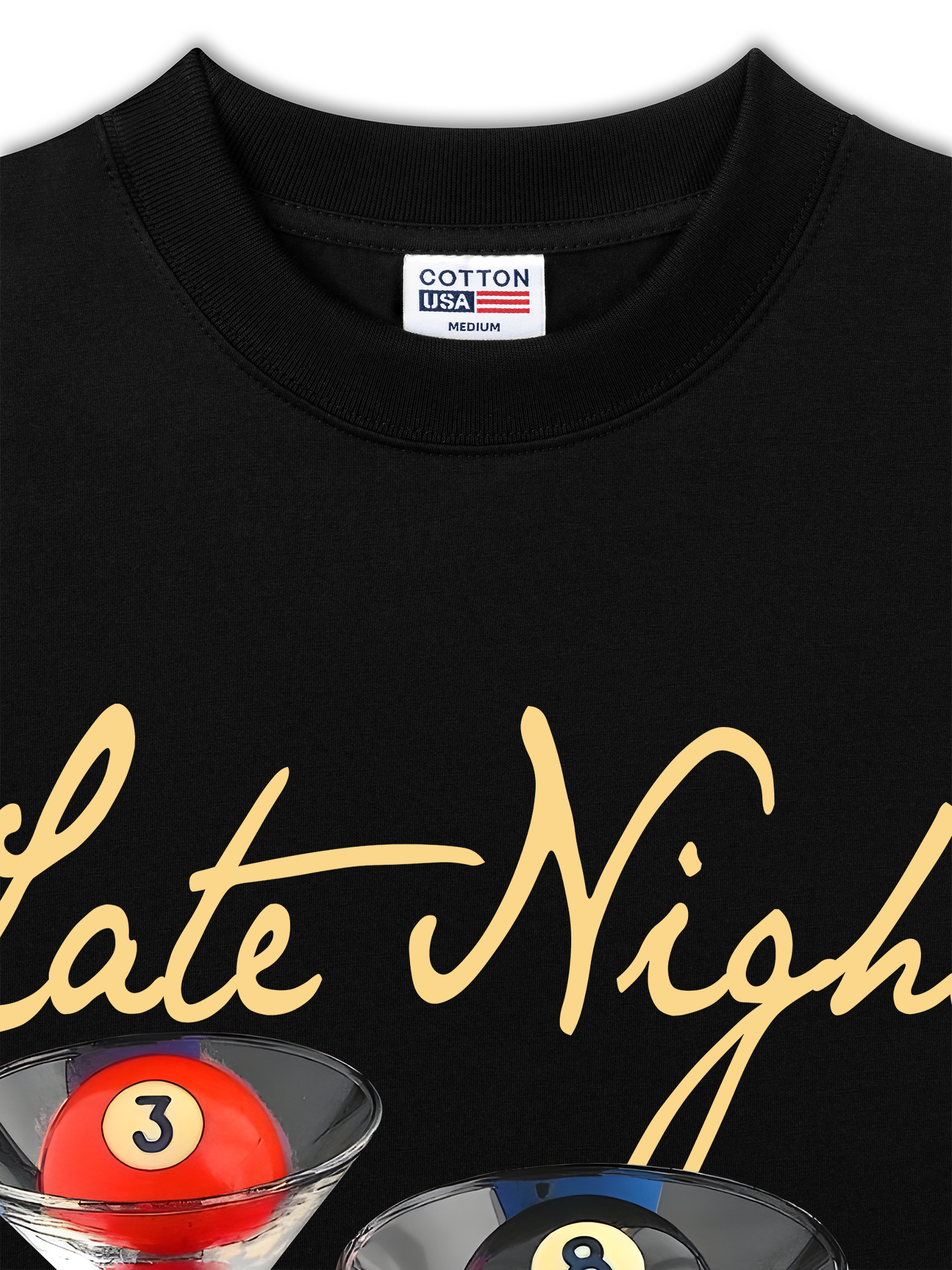 Áo Thun Relaxed Fit Billiards Late Night