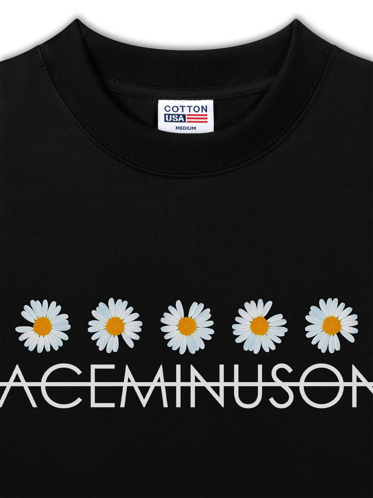 Áo Thun Relaxed Fit Floral Daisy Line