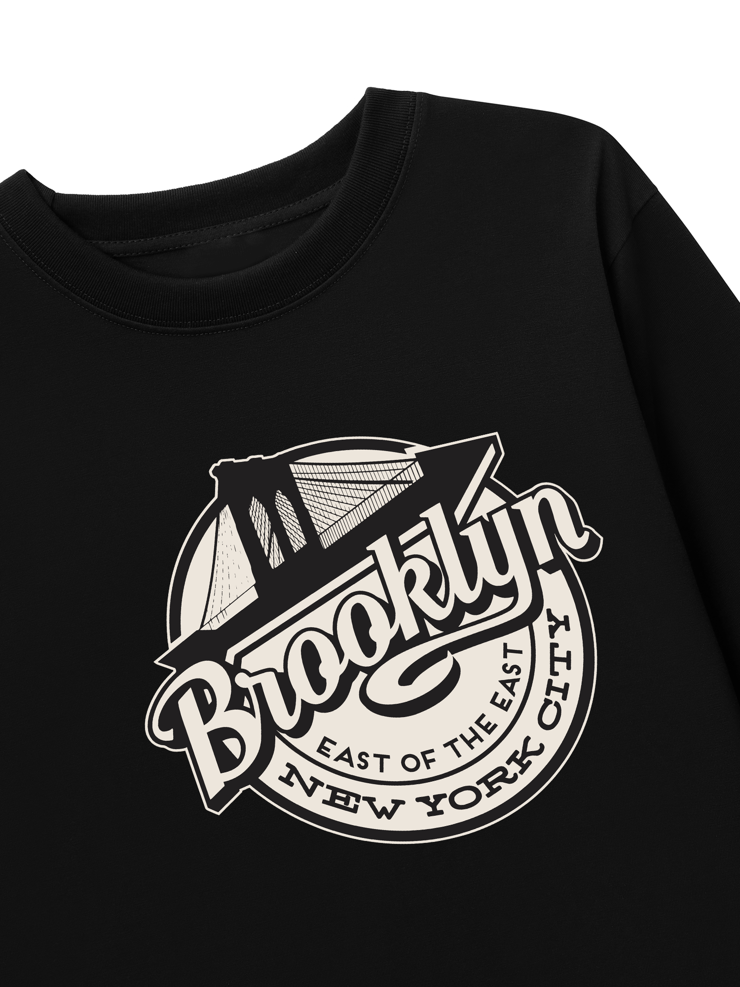 Áo Thun Dài Tay USA Brooklyn East Of The East