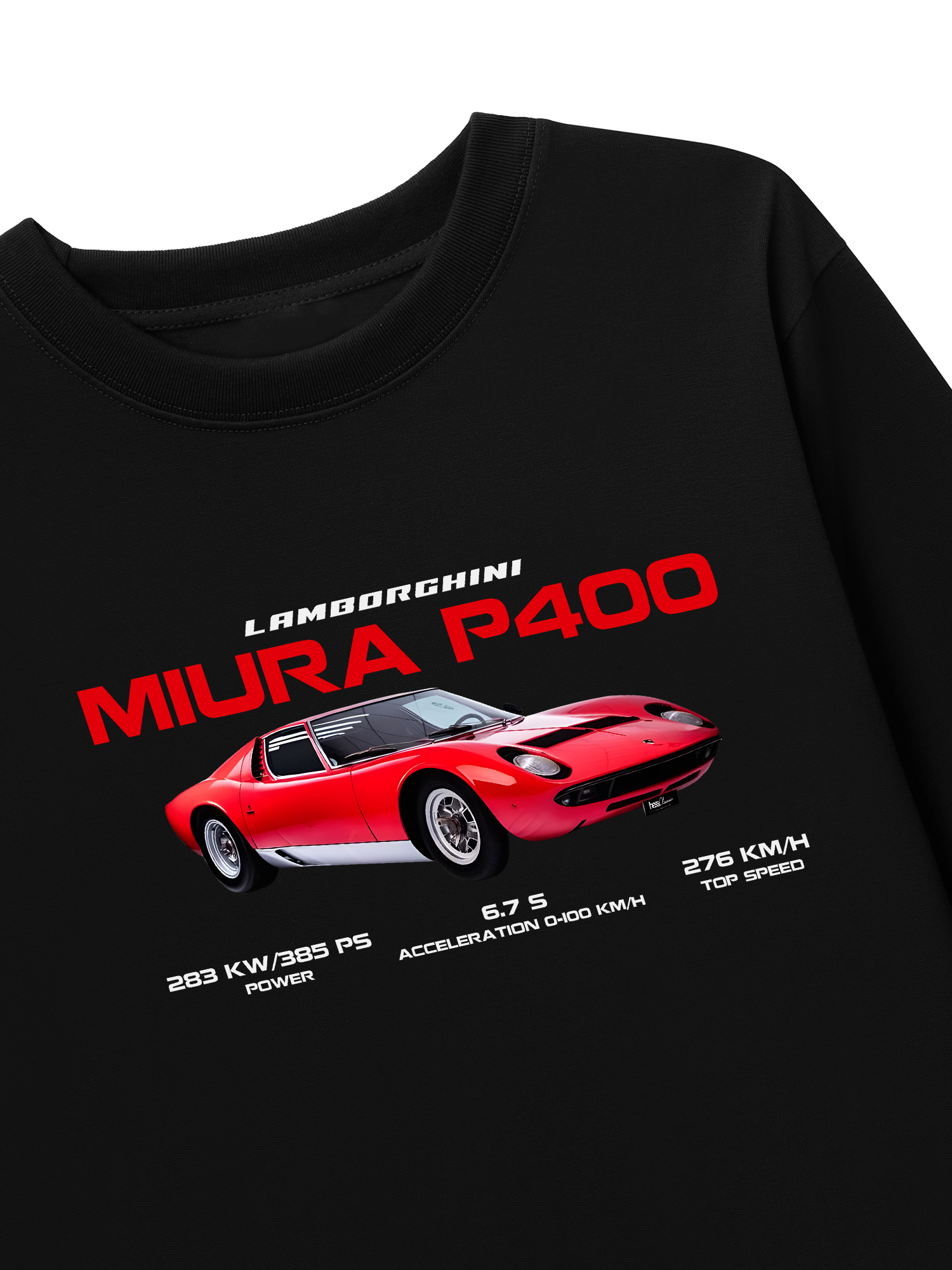Áo Thun Dài Tay Lamborghini Miura P400