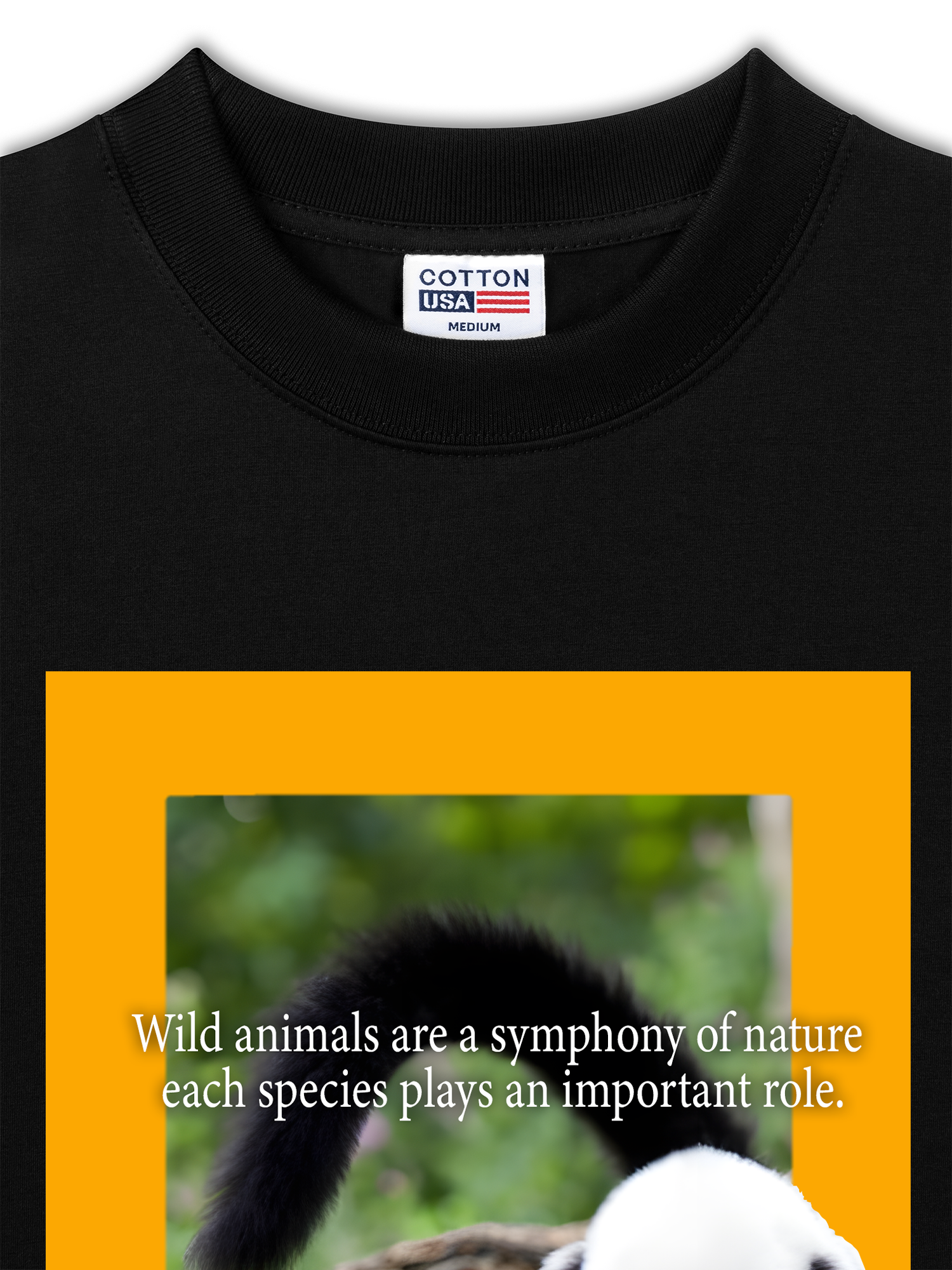 Áo Thun Relaxed Fit Wild Life Symphony Of Nature