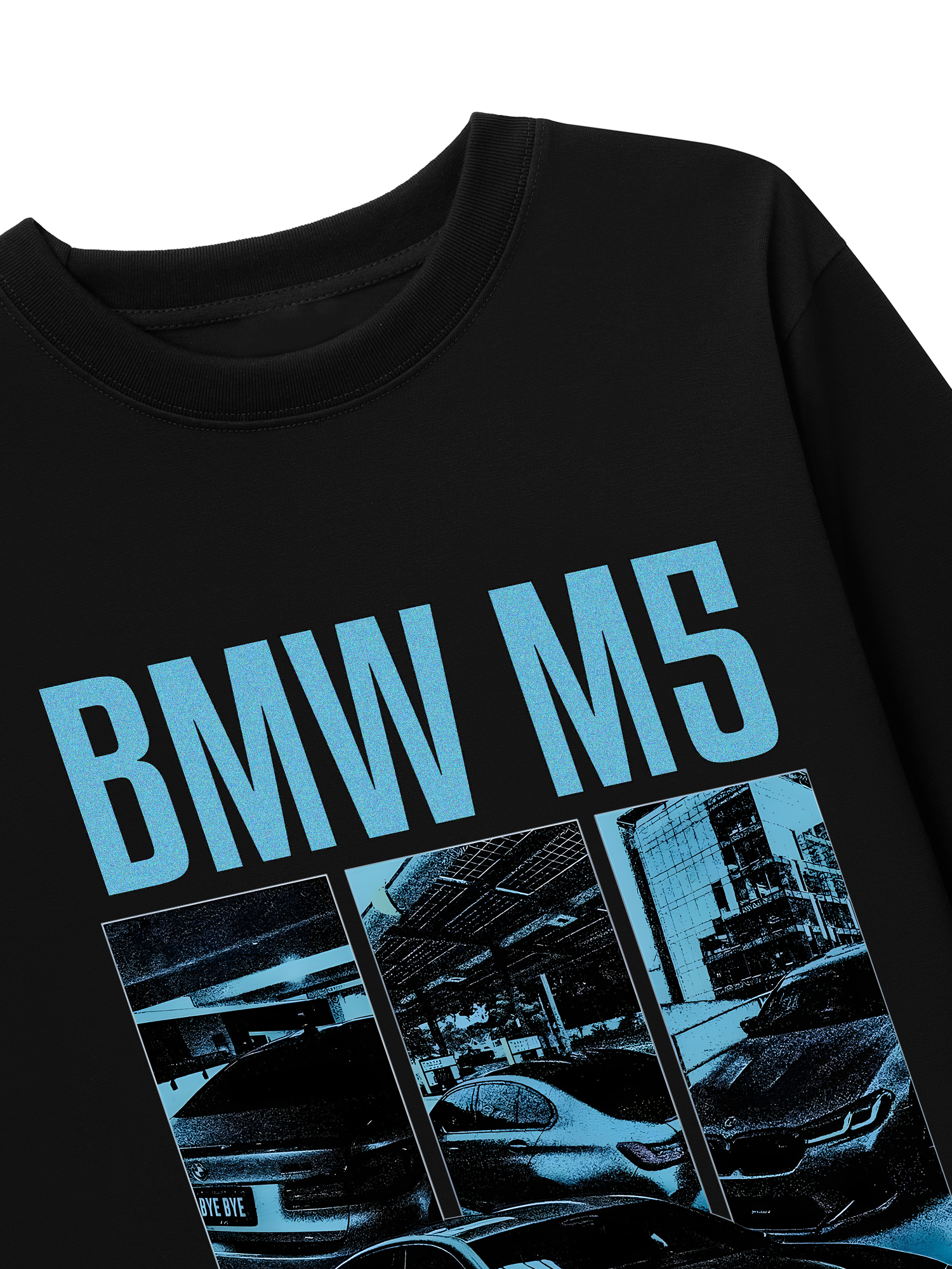 Áo Thun Dài Tay BMW M5 Dark Blue