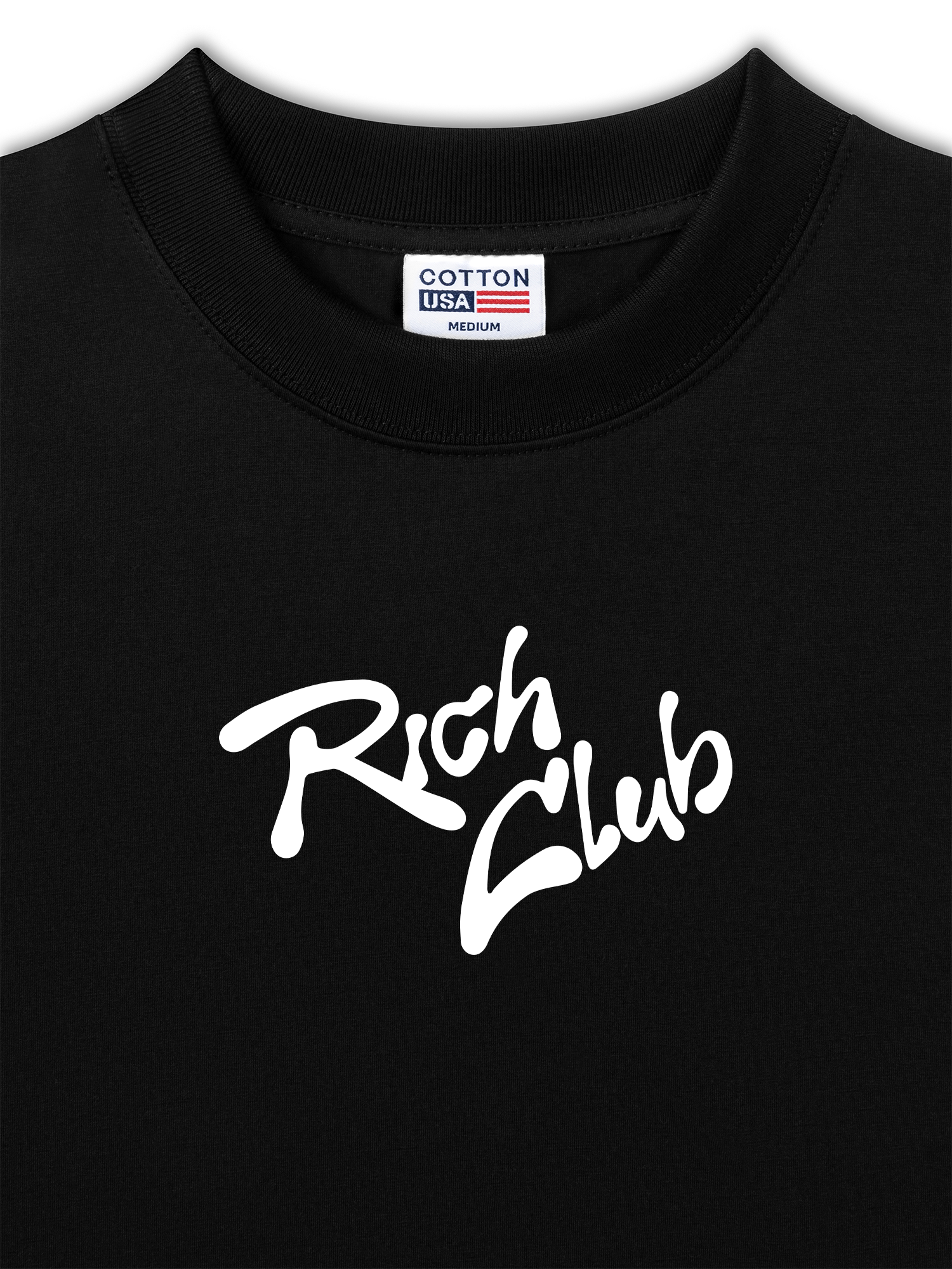 Áo Thun Relaxed Fit Money Rich Club