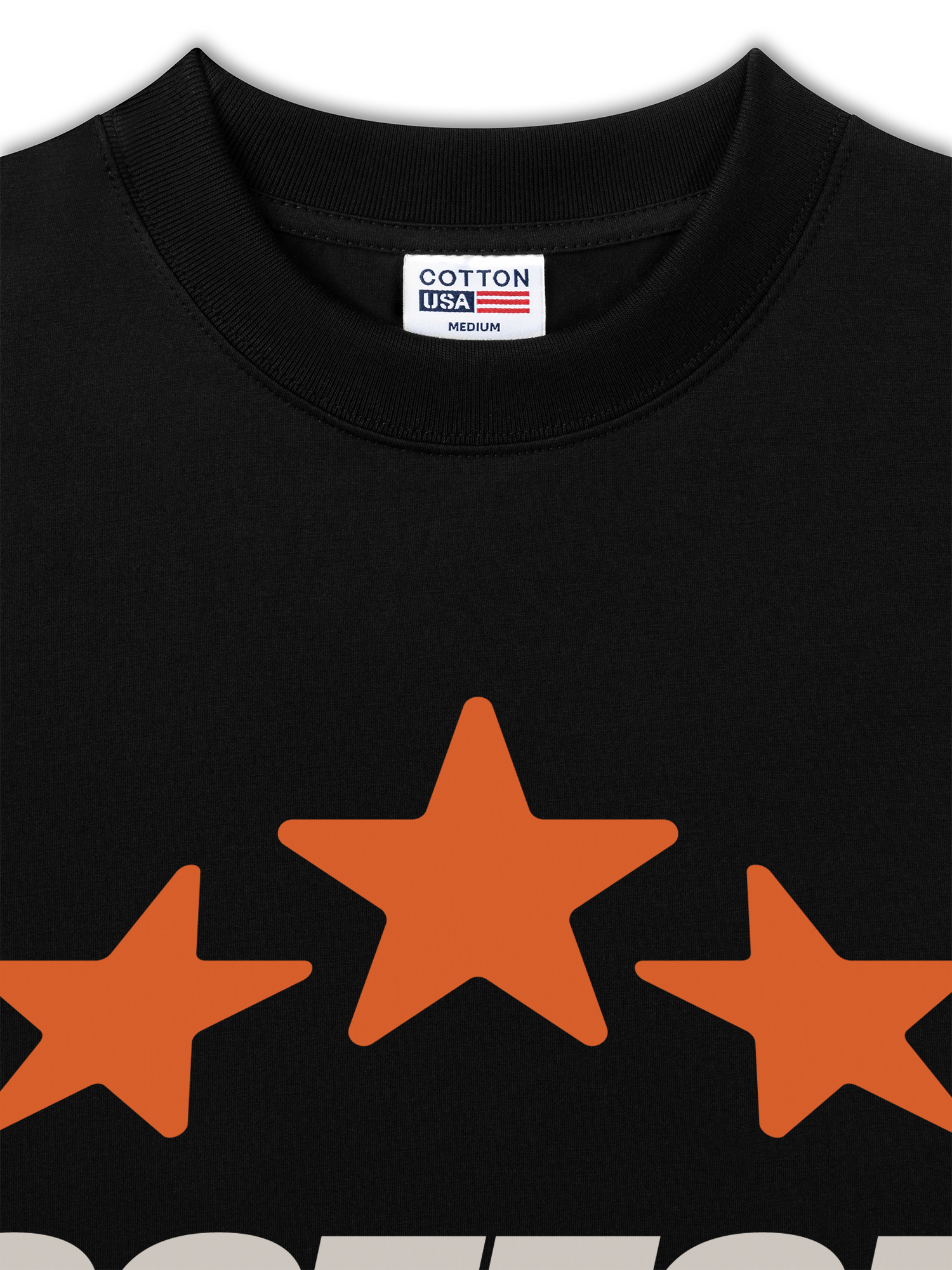 Áo Thun Relaxed Fit USA Fliction Star