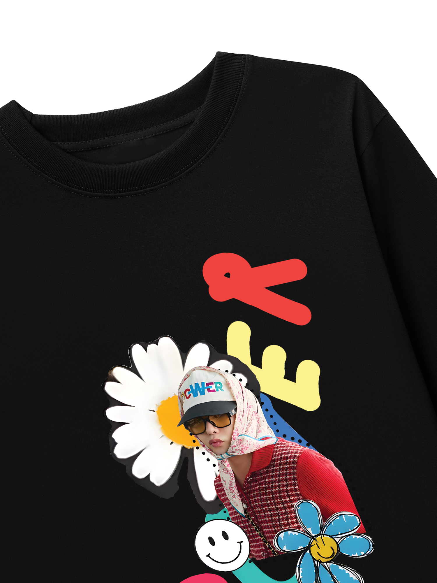 Áo Thun Dài Tay Floral Power Daisy Flower X GD