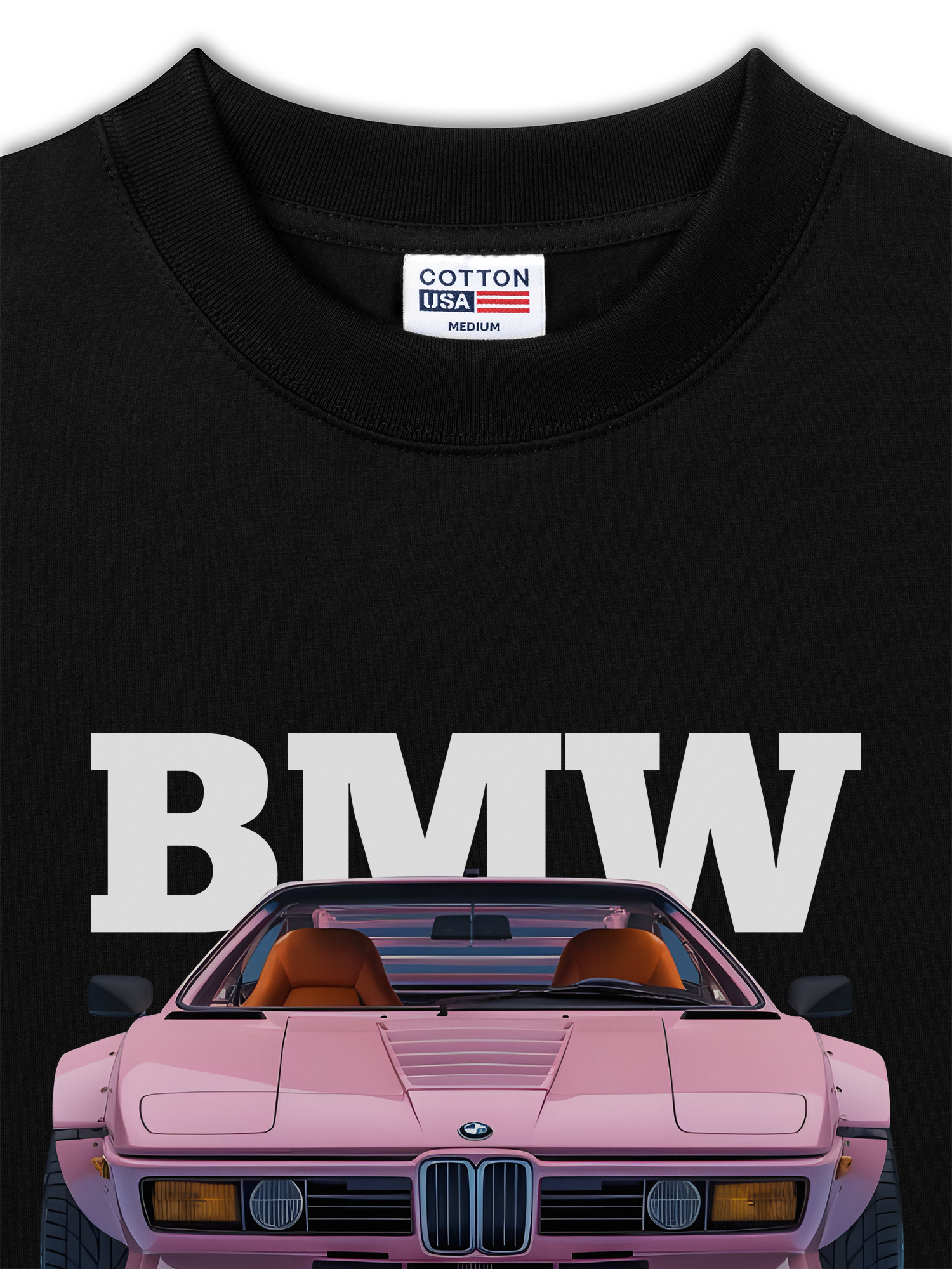 Áo Thun Relaxed Fit BMW M1 Pink