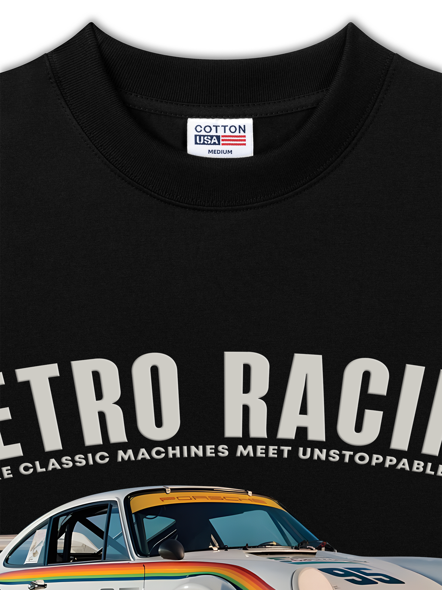 Áo Thun Relaxed Fit Retro Racing