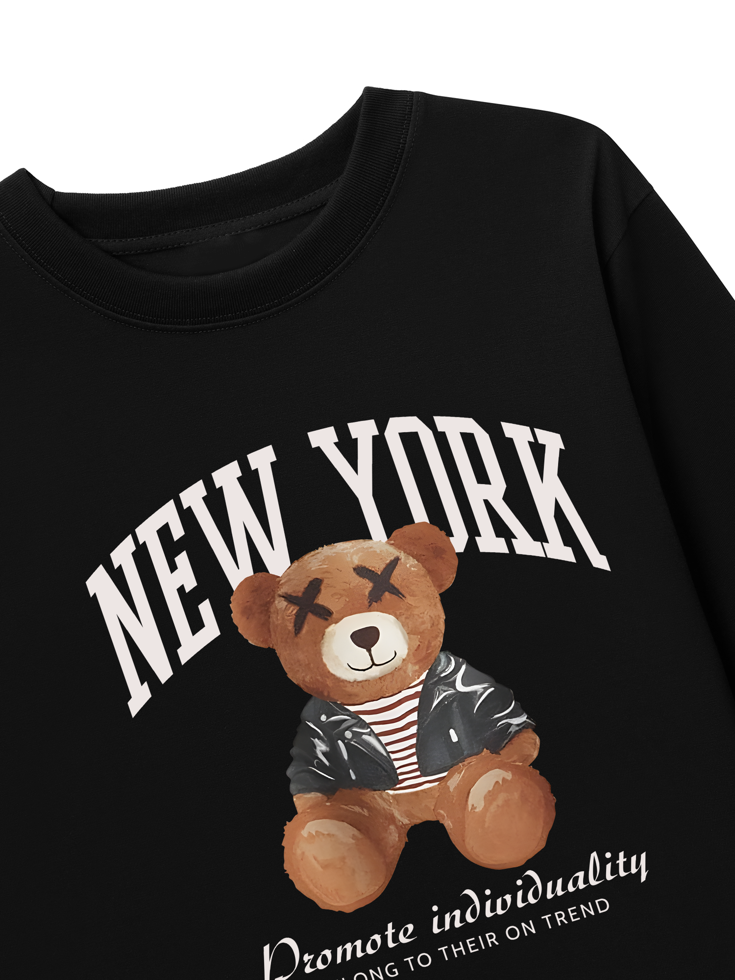 Áo Thun Dài Tay New York Teddy