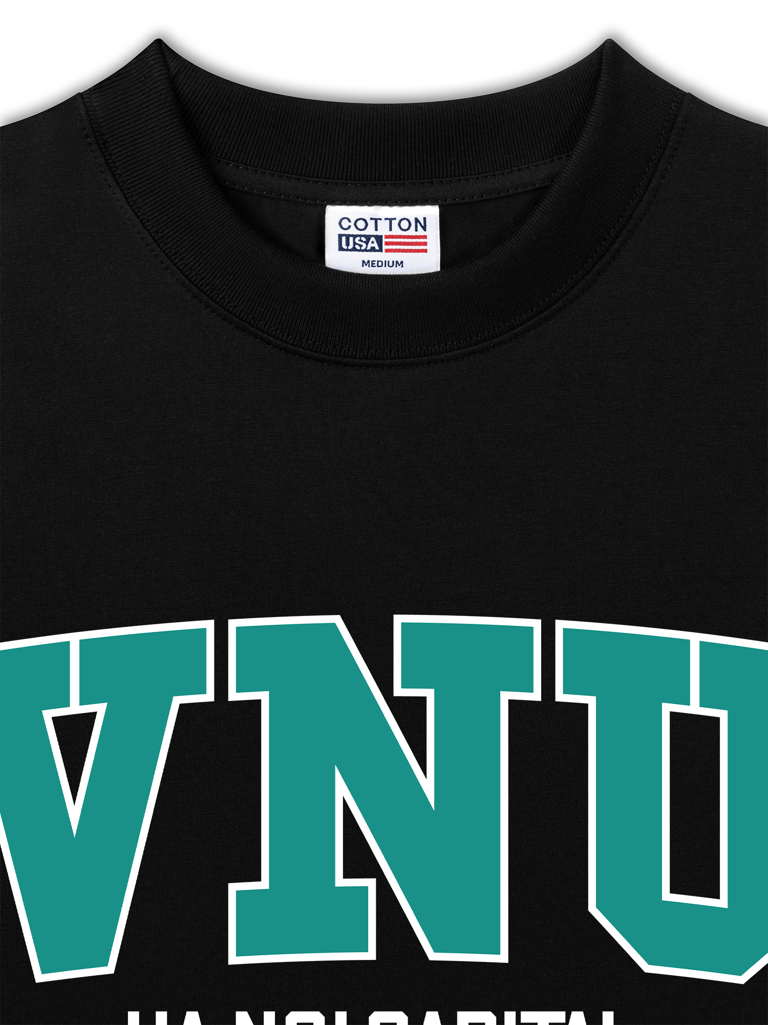 Áo Thun Relaxed Fit VNU University