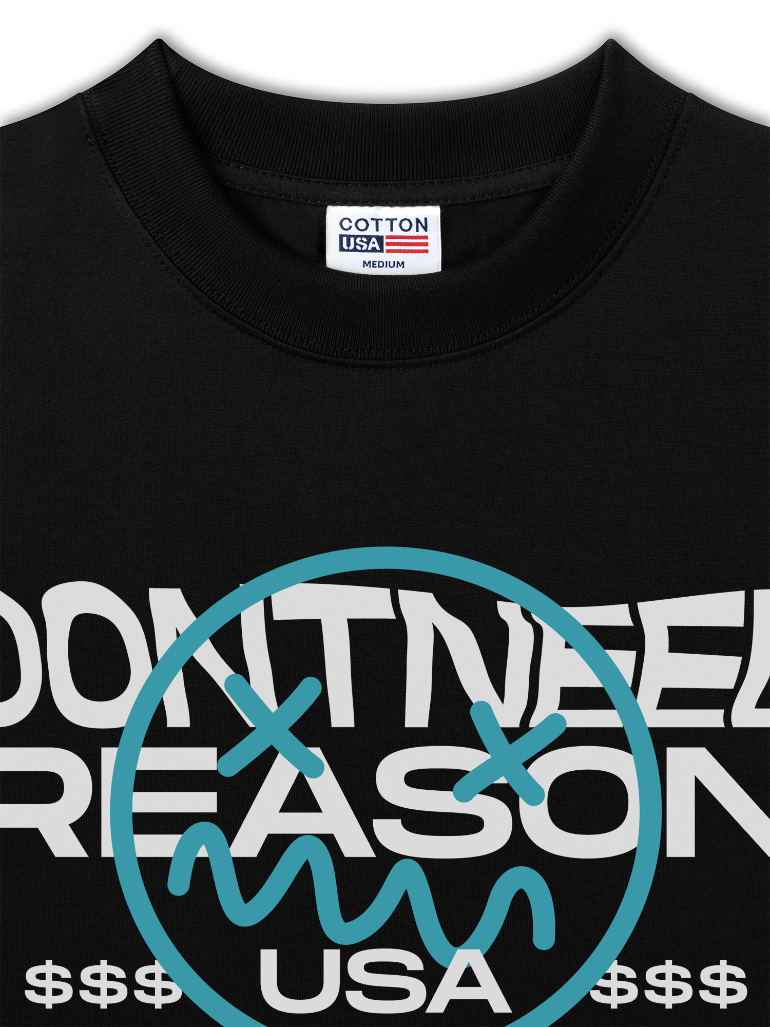 Áo Thun Relaxed USA Dont Need Reason