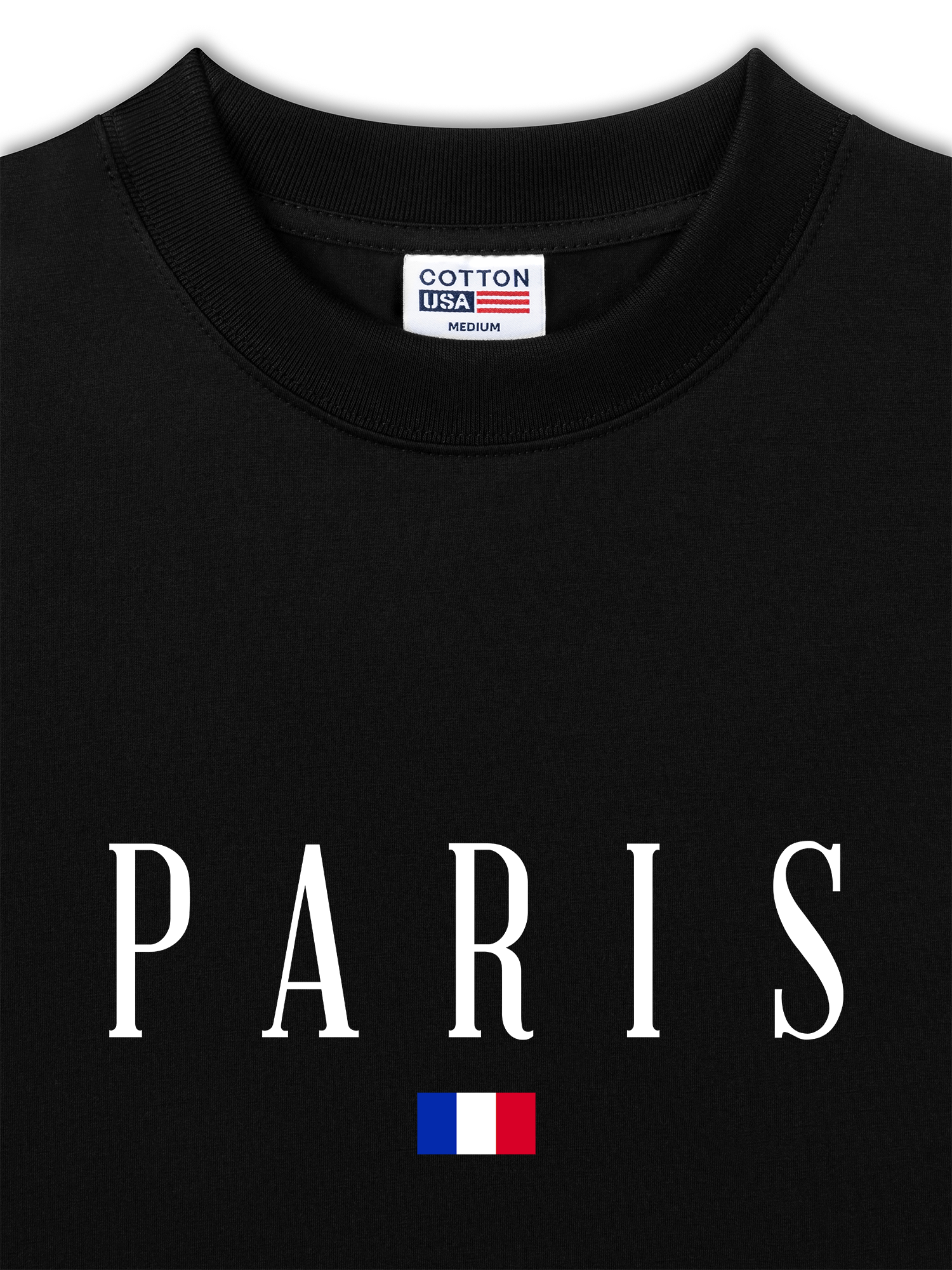 Áo Thun Relaxed Fit Paris Minimalist