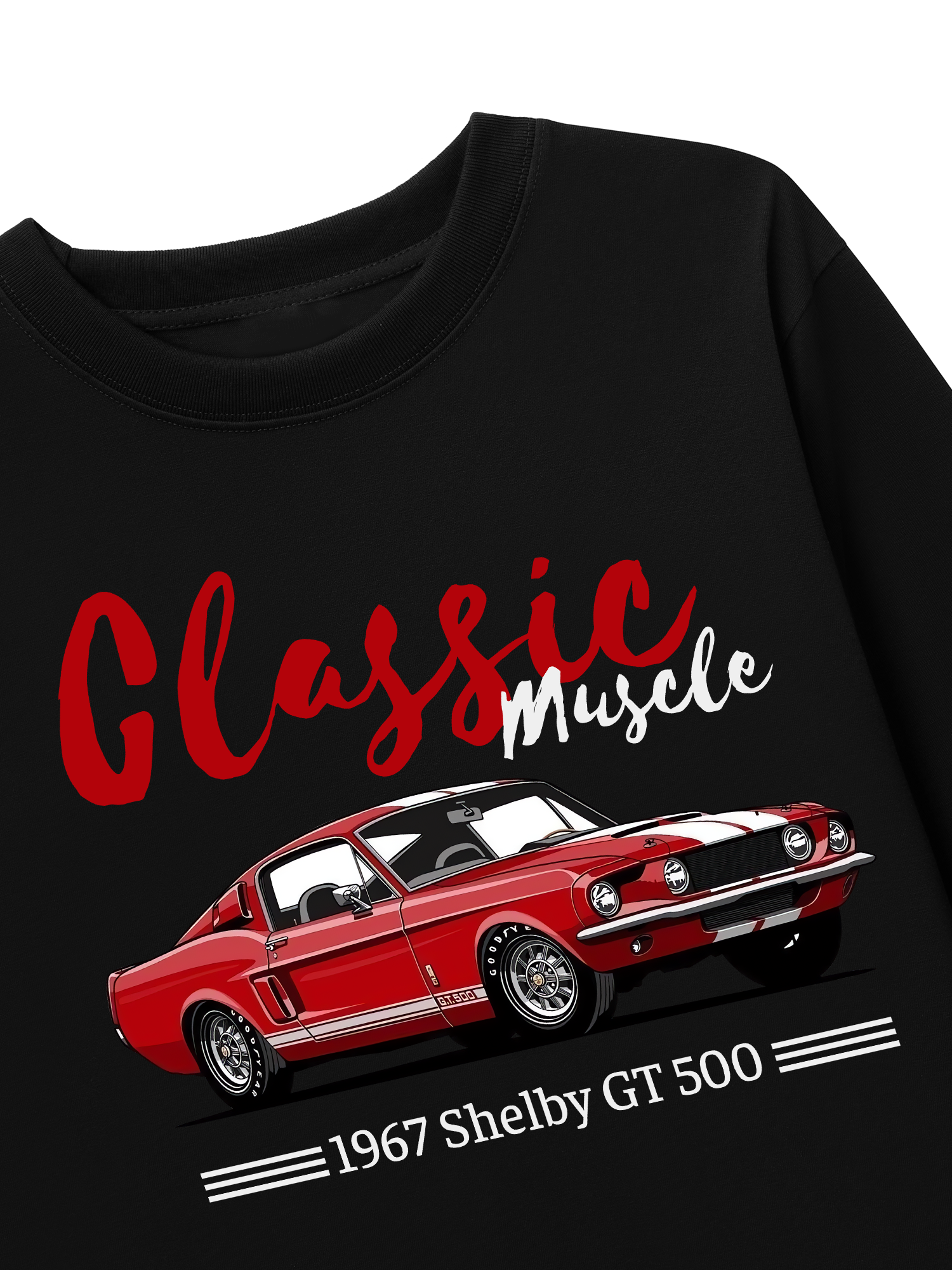 Áo Thun Dài Tay Ford Classic Muscle